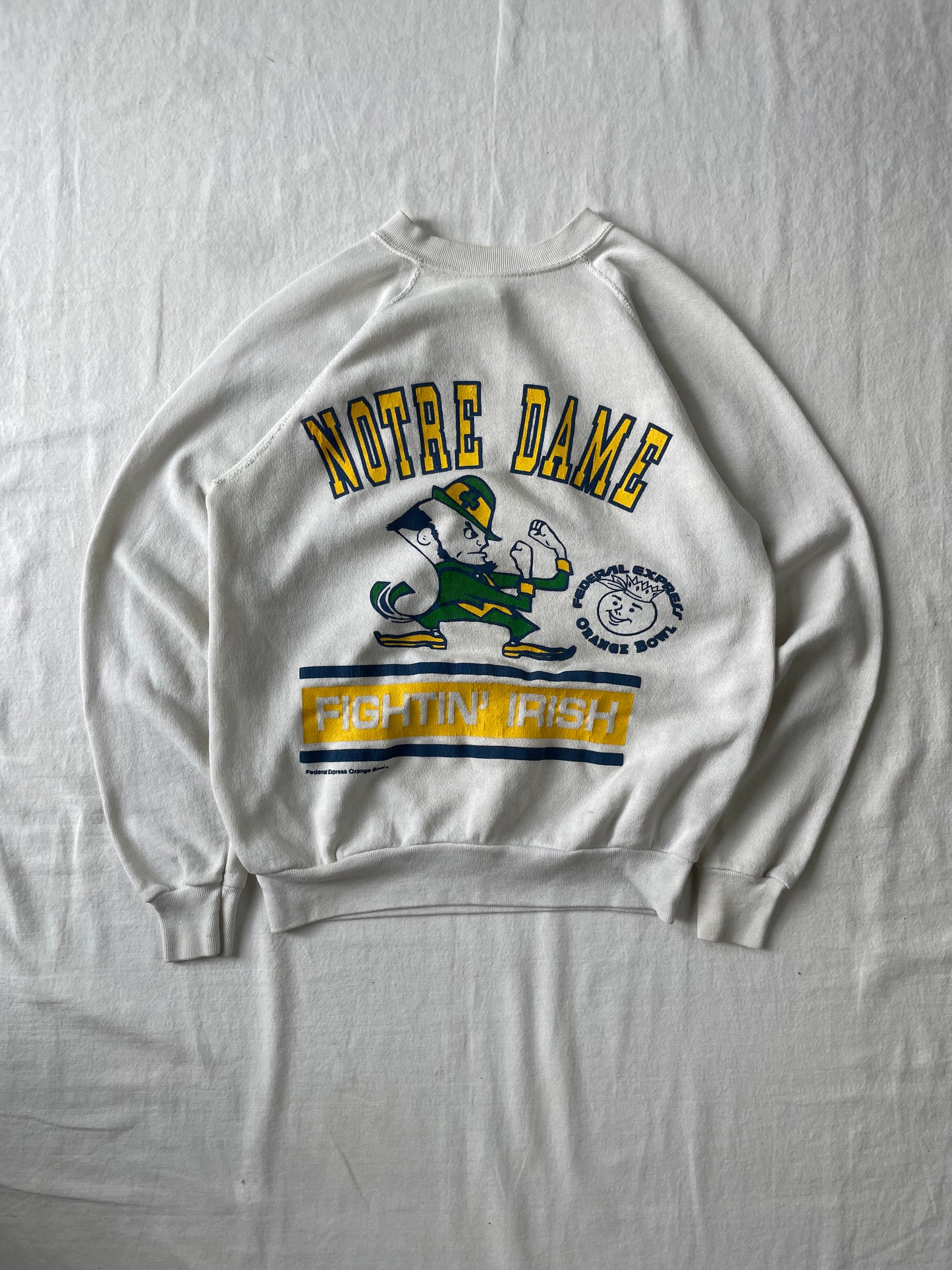 Vintage Notre Dame Orange Bowl Crewneck Small