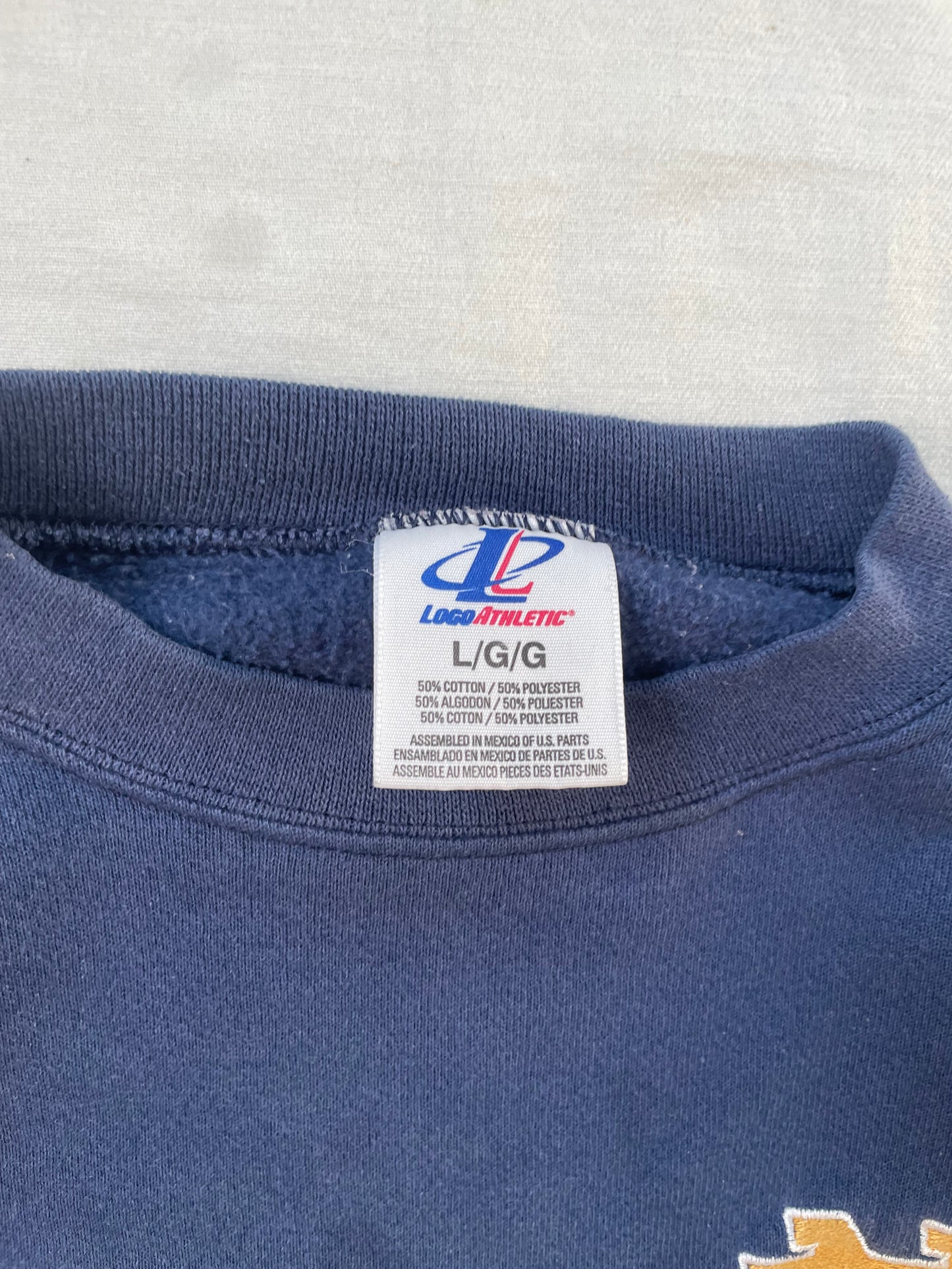 Vintage Notre Dame Crewneck Large