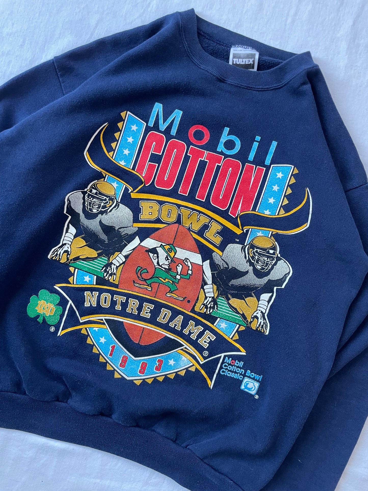 Vintage Notre Dame Cotton Bowl Crewneck XLarge