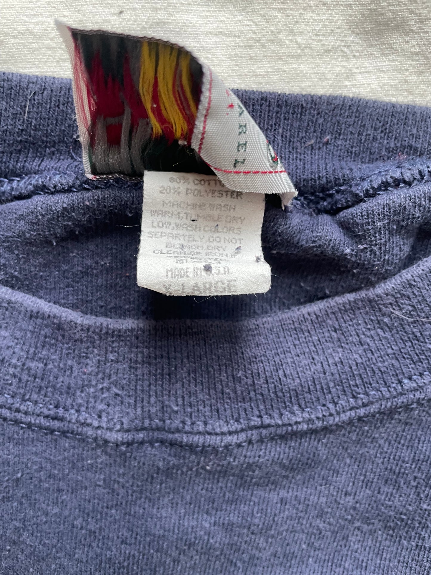 Vintage Notre Dame Irish Crewneck Sweatshirt XLarge