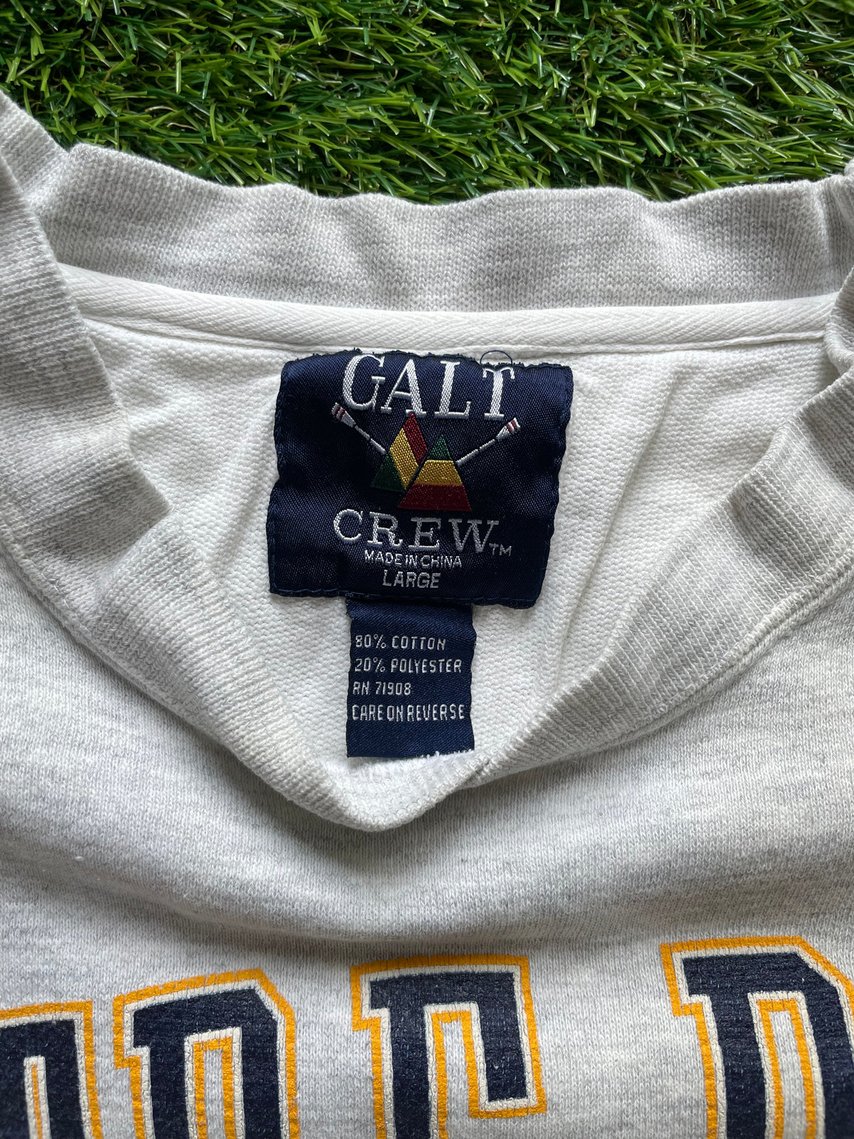 Vintage Notre Dame Fighting Irish Heavyweight Crewneck Sweatshirt Large