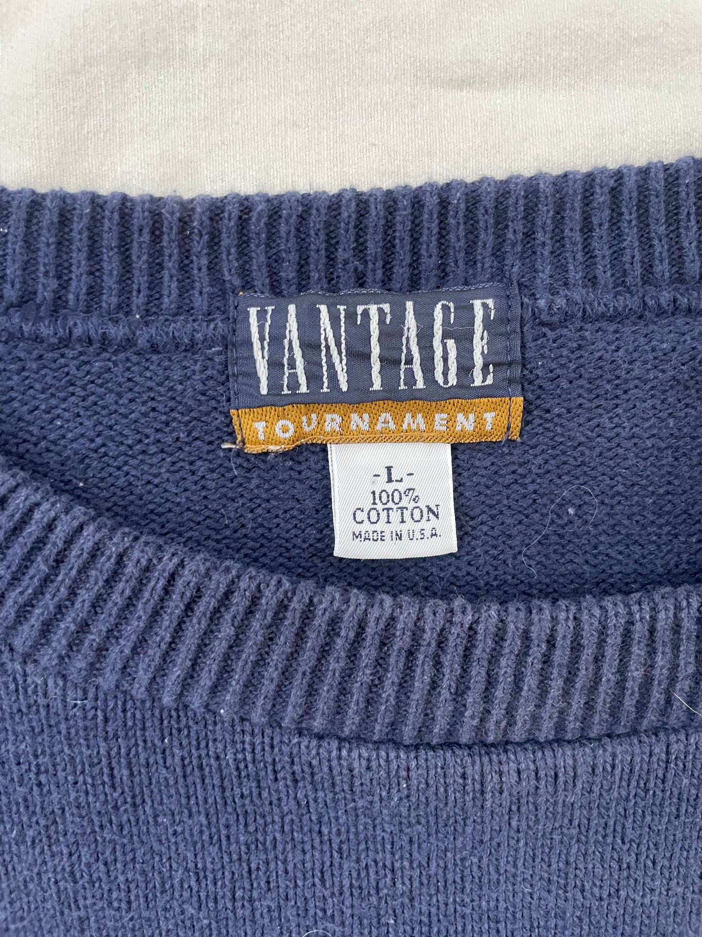 Vintage Notre Dame Sweater Large