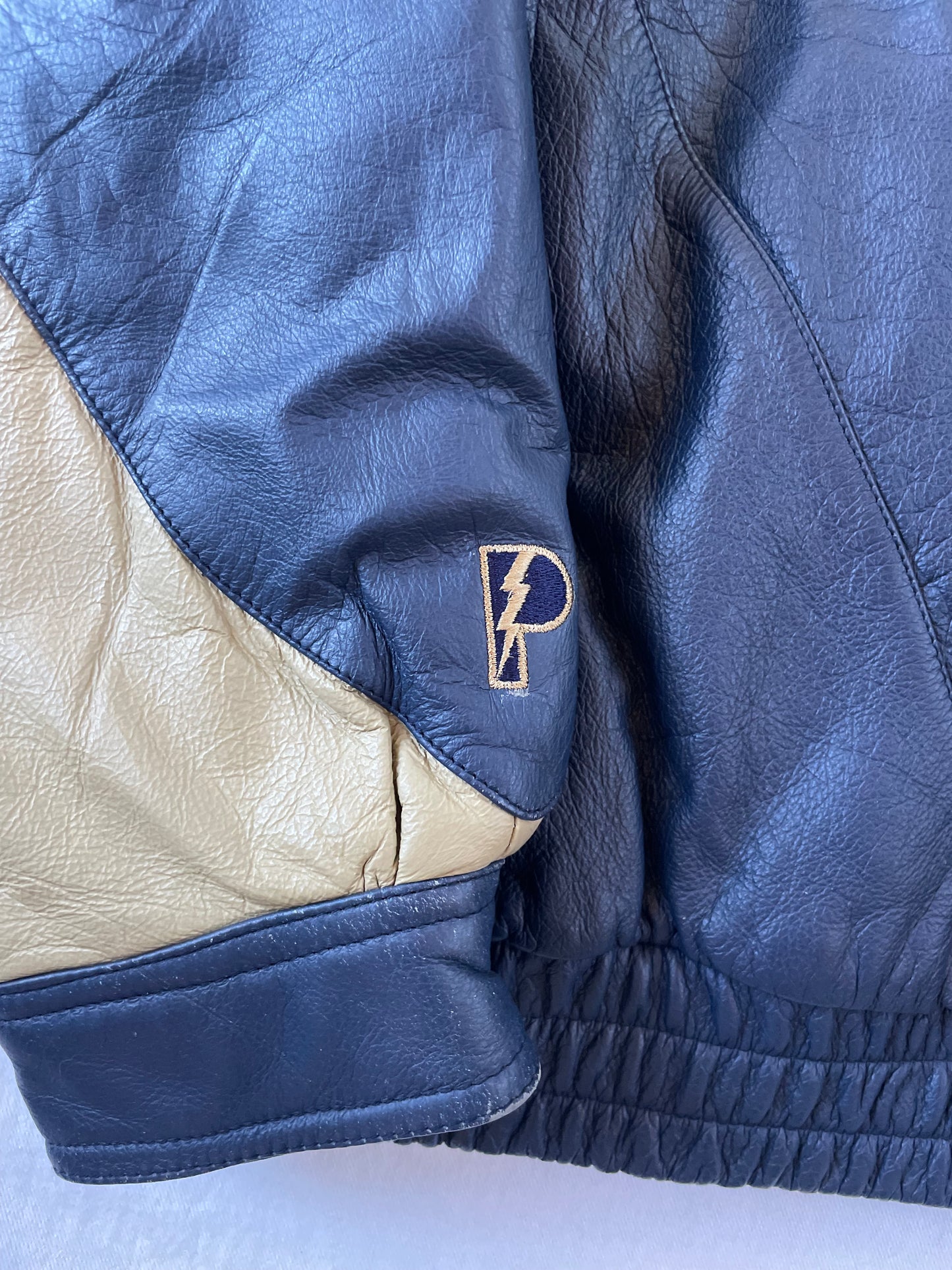 Vintage Notre Dame Leather Jacket 2XL