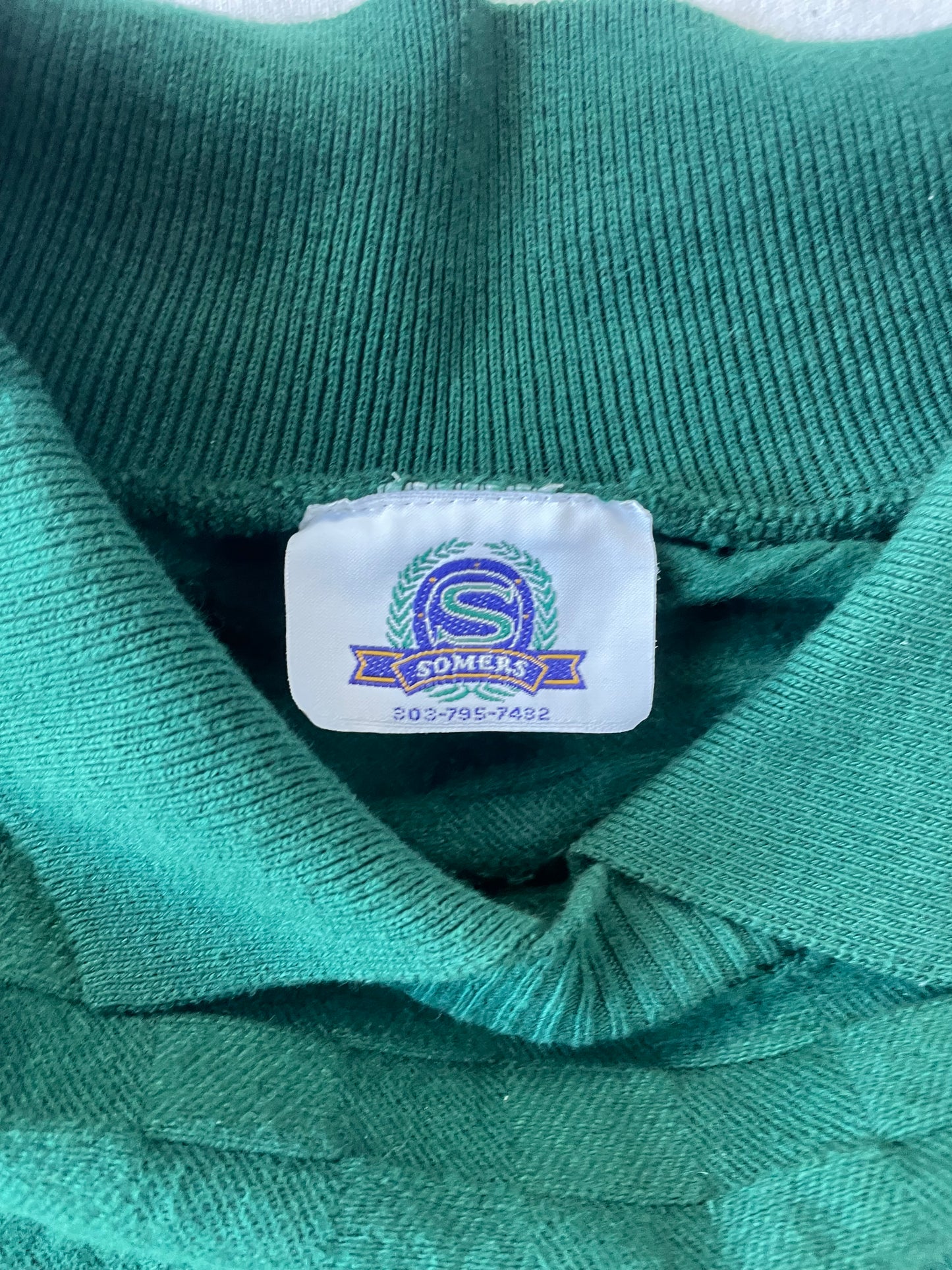 Vintage Notre Dame Weave Sweatshirt XLarge