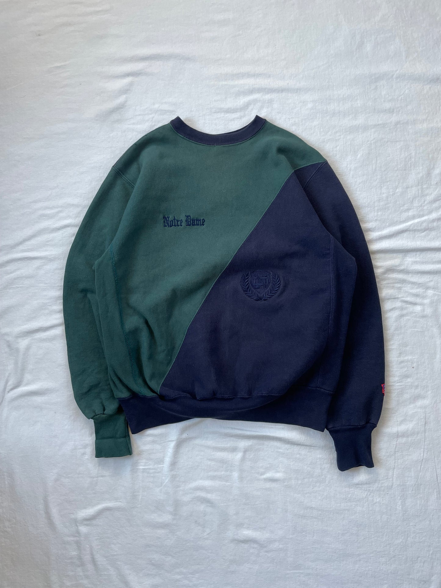 Vintage Notre Dame Crewneck Large