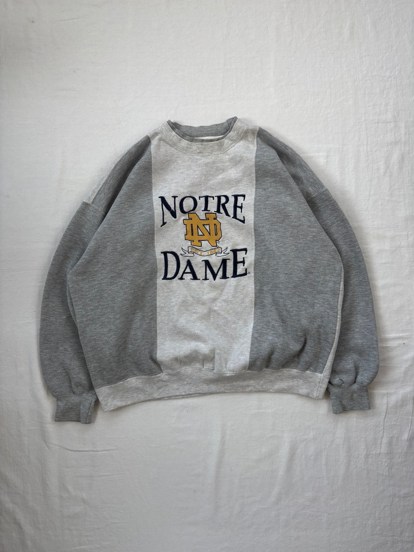 Vintage Notre Dame Crewneck XLarge