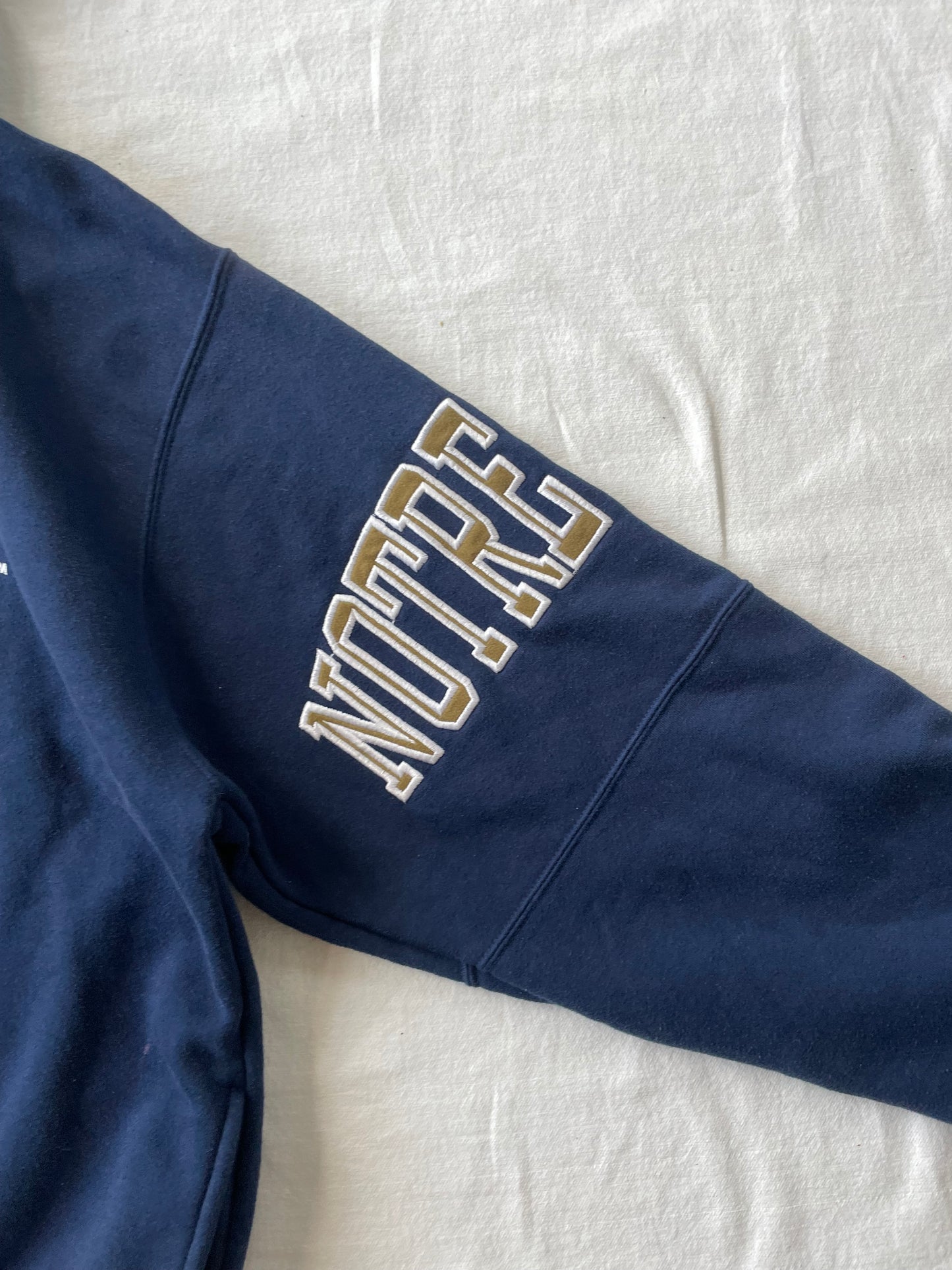 Vintage Notre Dame Hoodie XLarge