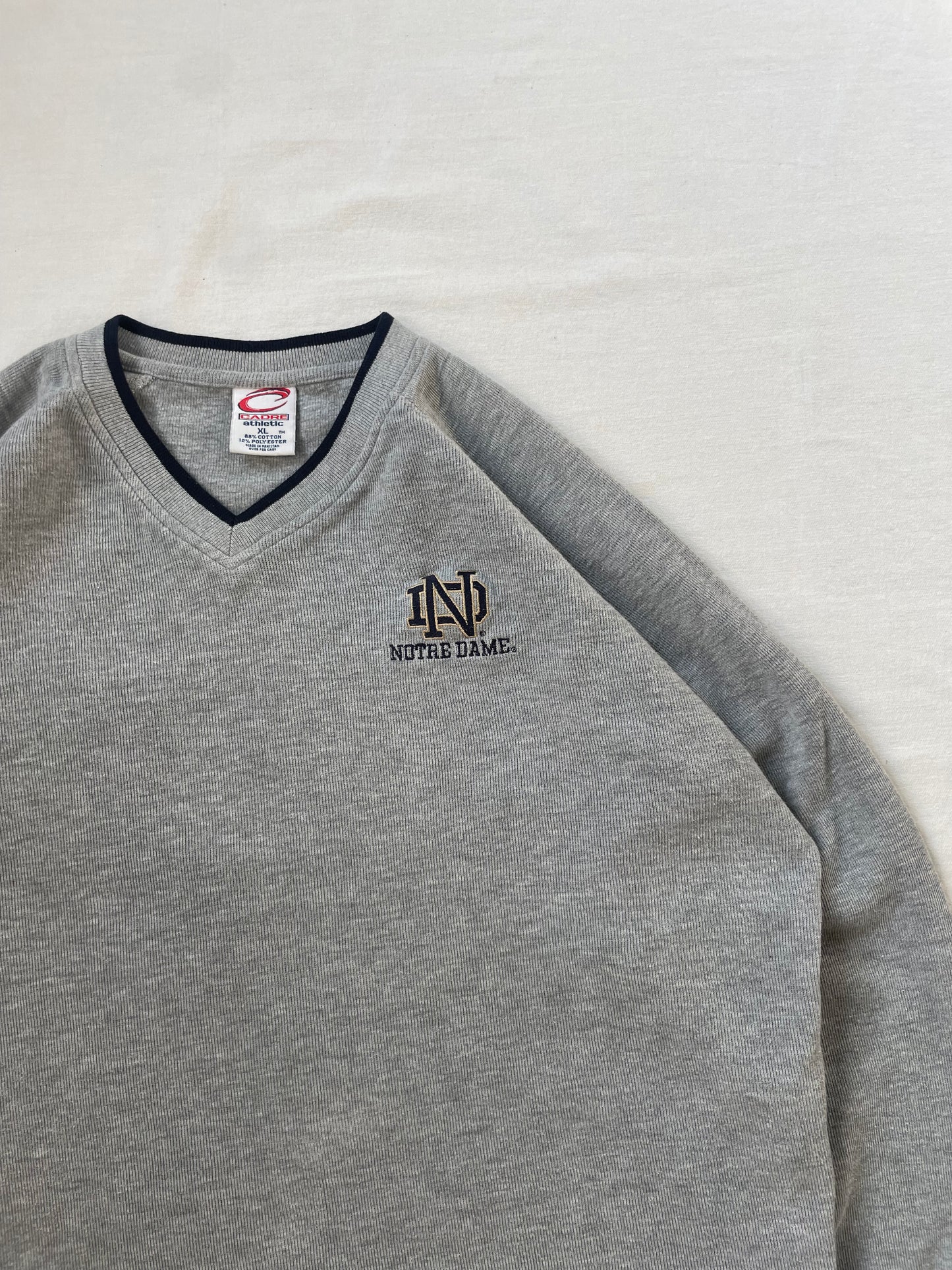 Vintage Notre Dame Sweatshirt XLarge