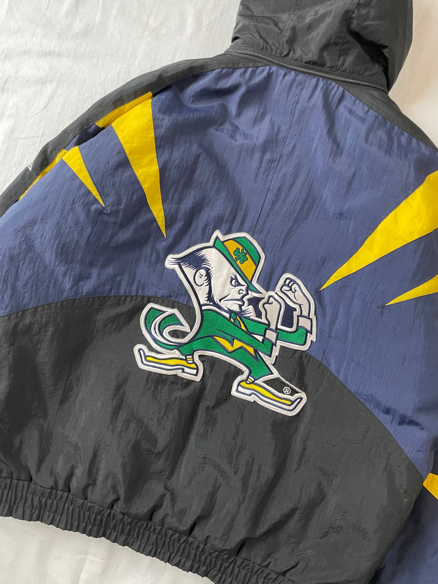 Vintage Notre Dame Puffer Jacket XLarge