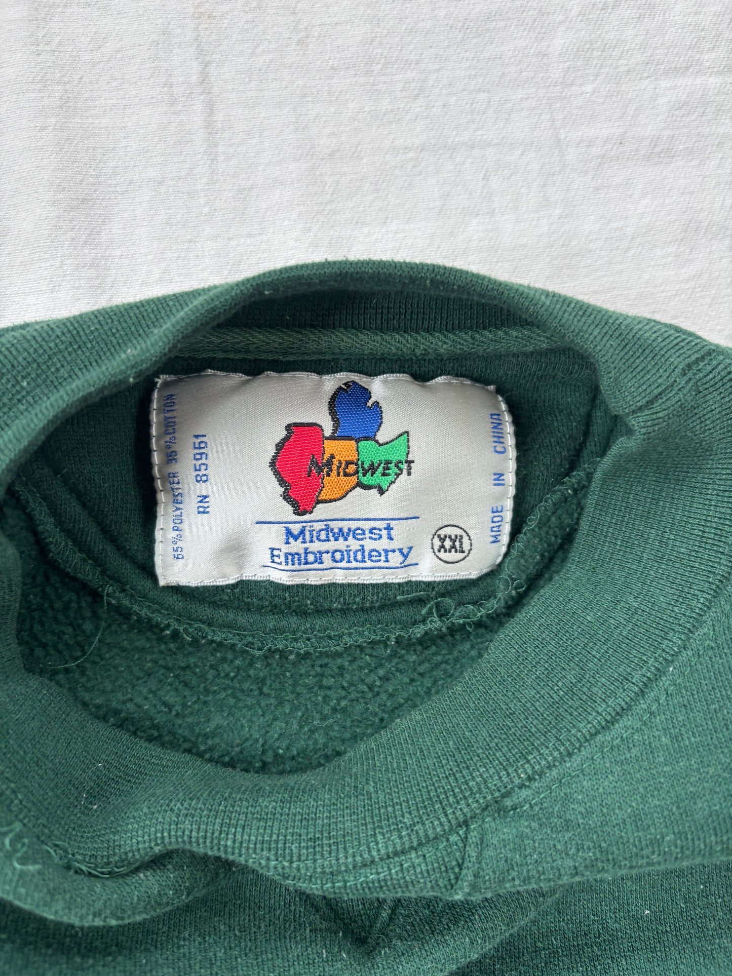 Vintage Notre Dame Green 2XL