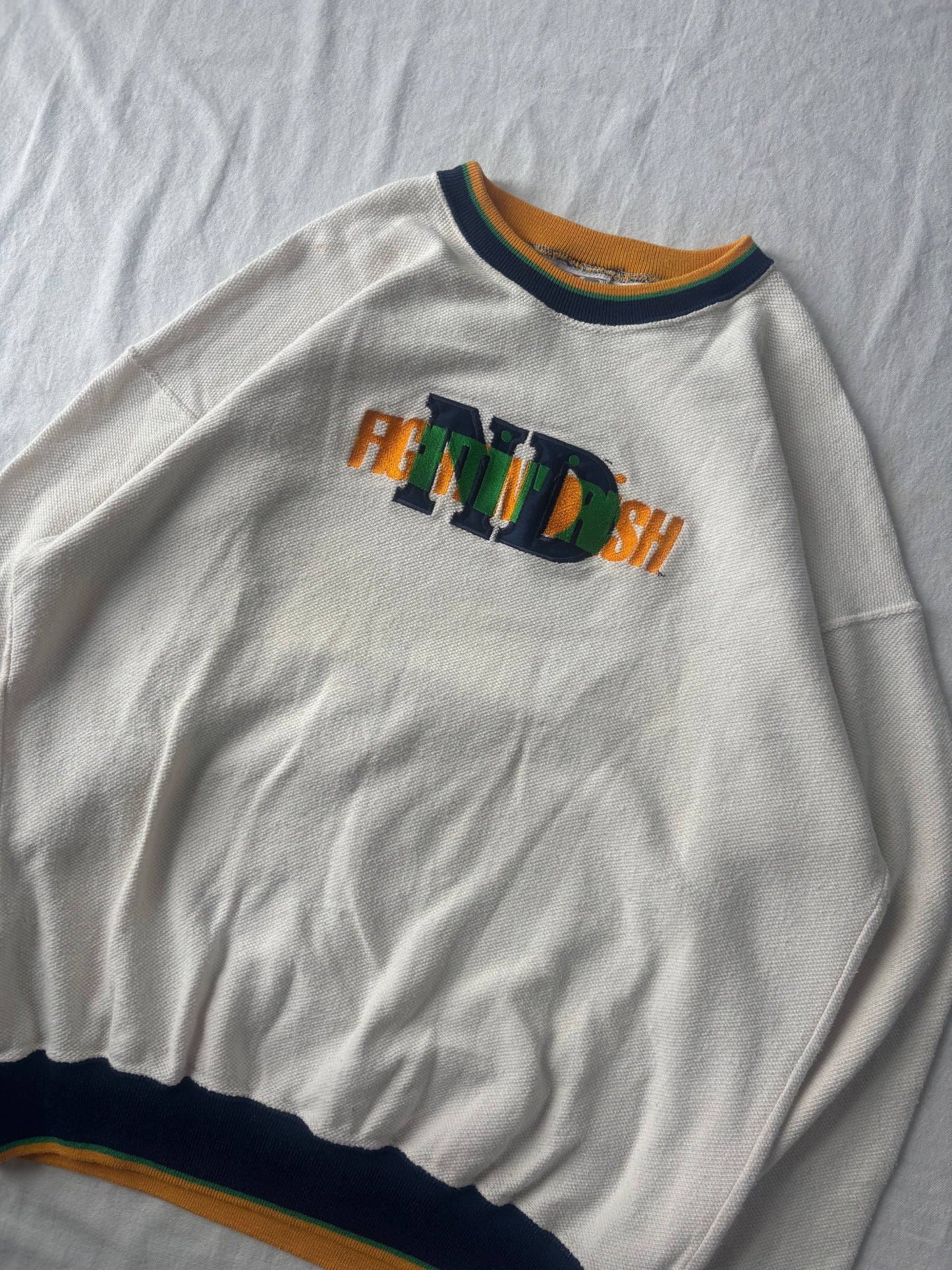 Vintage Notre Dame Crewneck XLarge