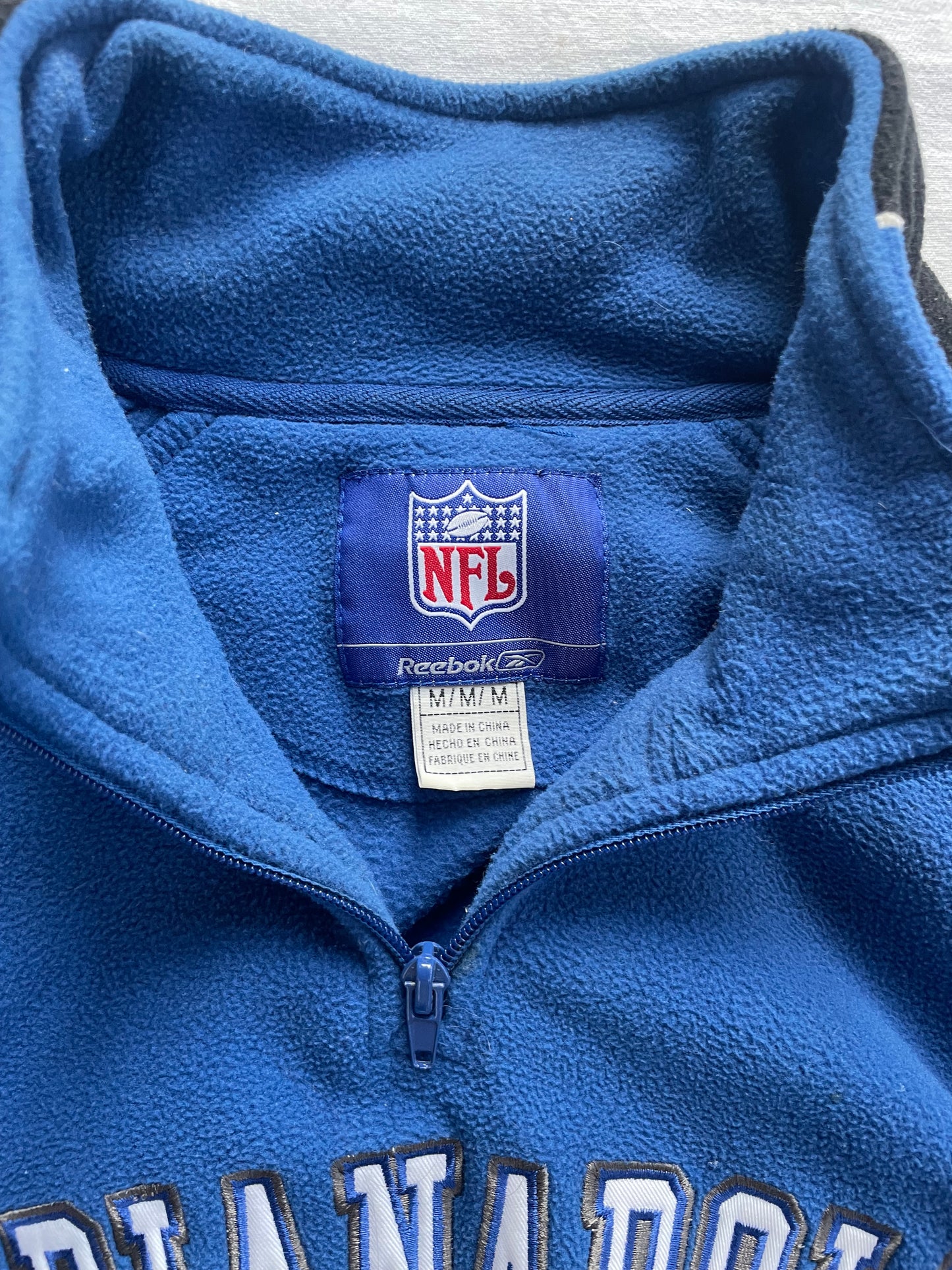 Vintage Indianapolis Colts Quarter Zip Medium