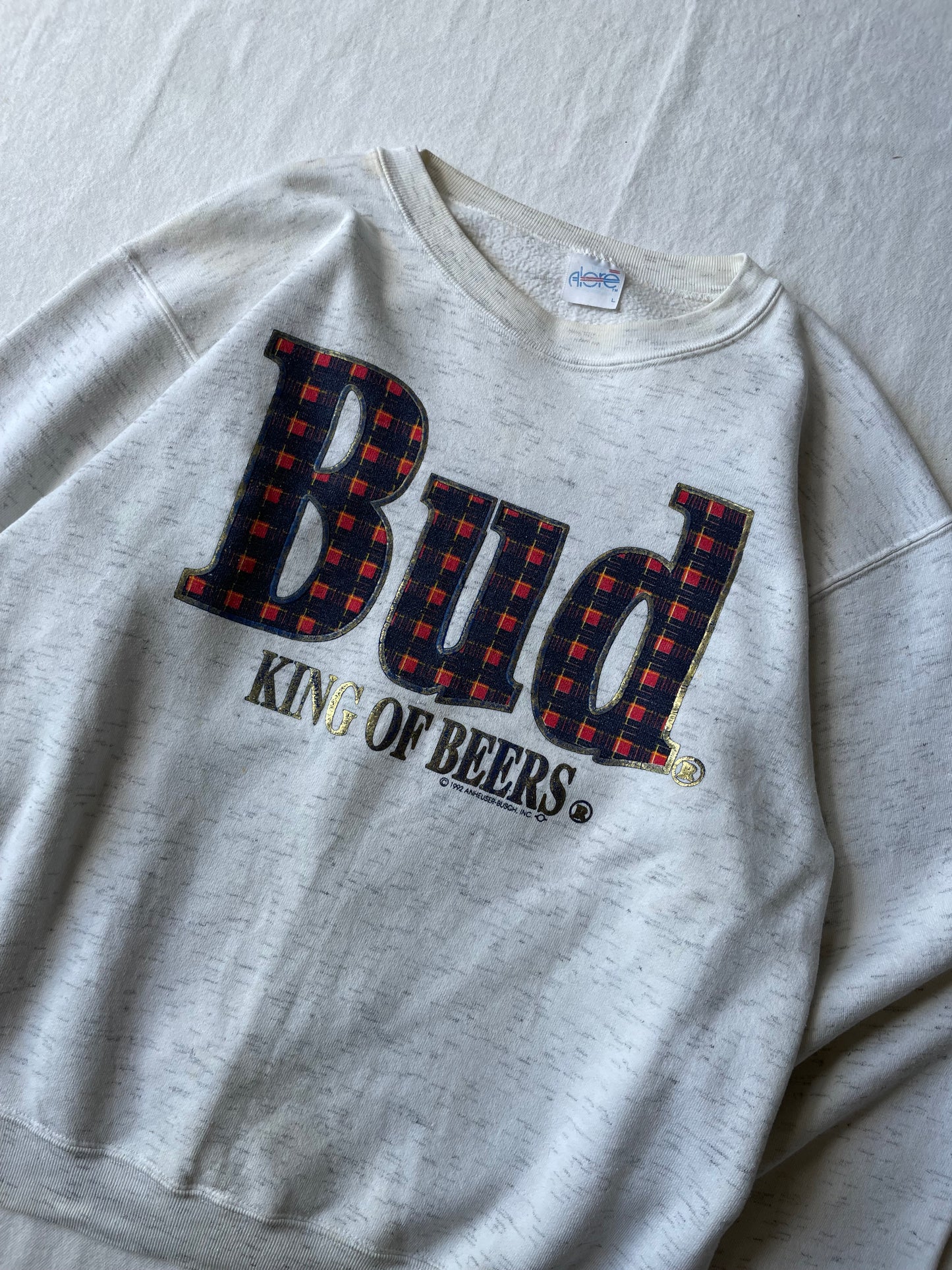 Vintage Budweiser Crewneck Large