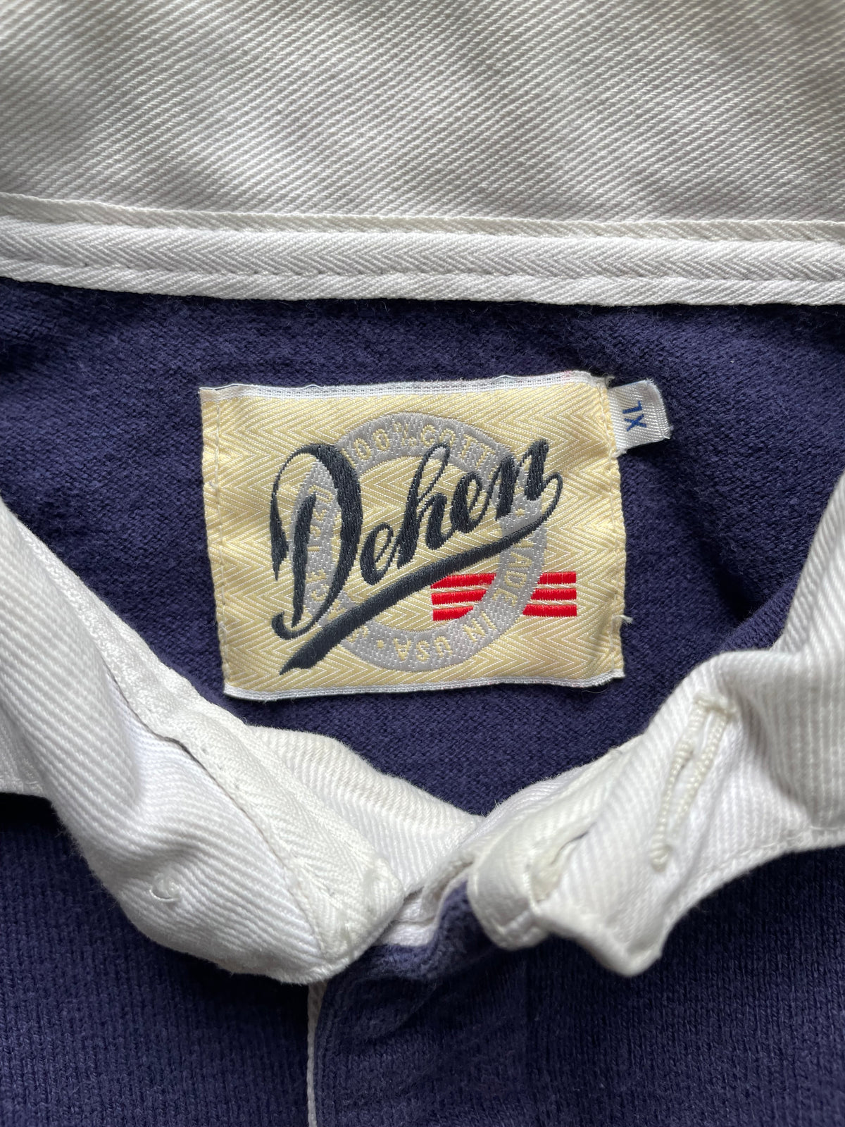 Vintage Notre Dame Rugby Polo Large/XLarge