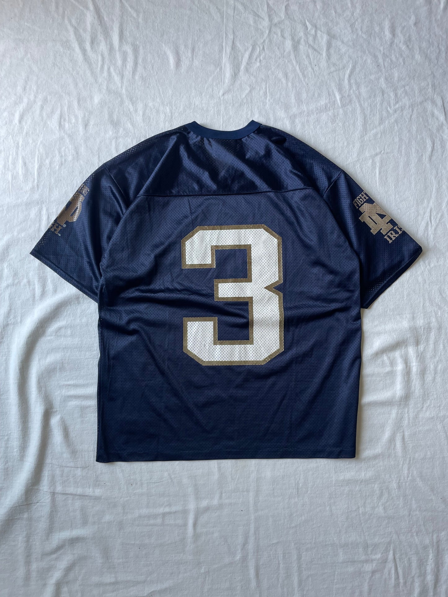 Vintage Notre Dame Football Jersey Large