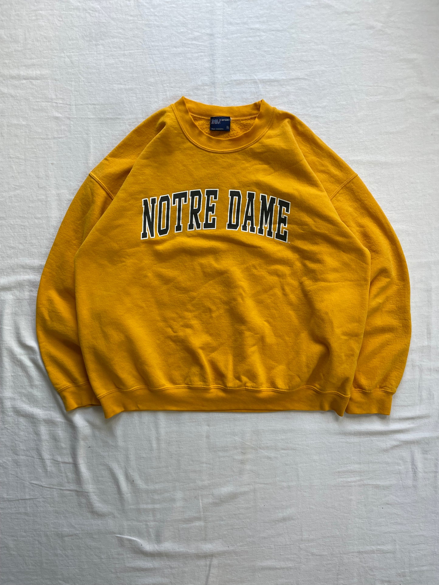 Vintage Notre Dame Crewneck XLarge