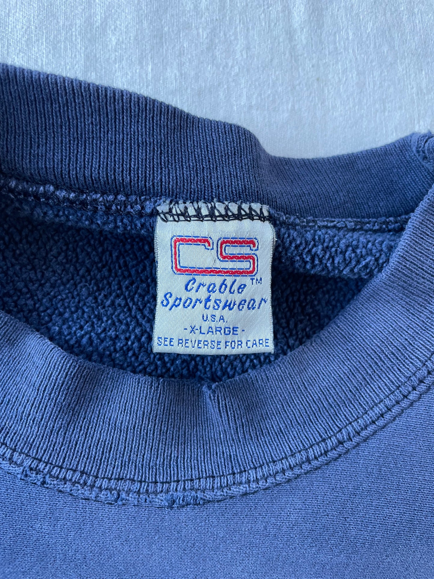 Vintage Notre Dame Paint Crewneck XLarge