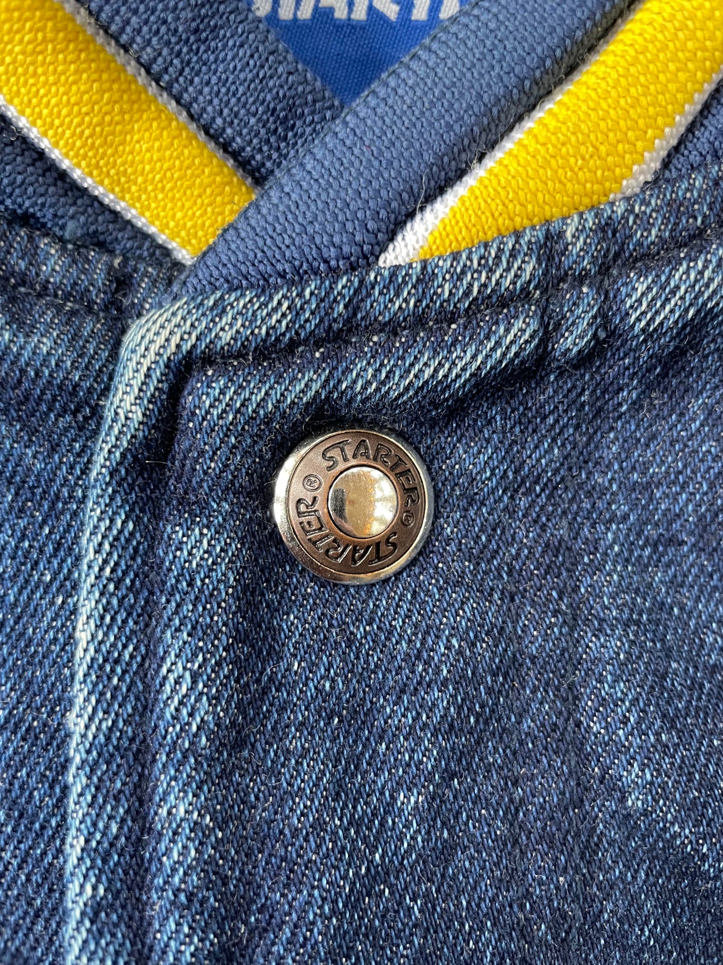 Vintage Notre Dame Denim Jacket XLarge