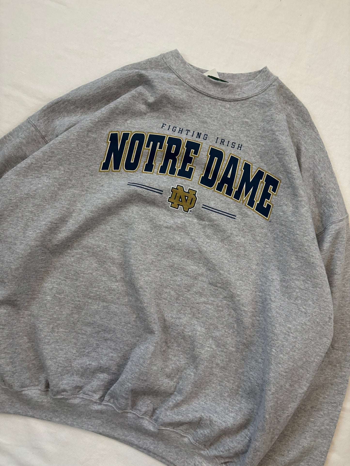 Vintage Notre Dame Crewneck 2XL/3XL