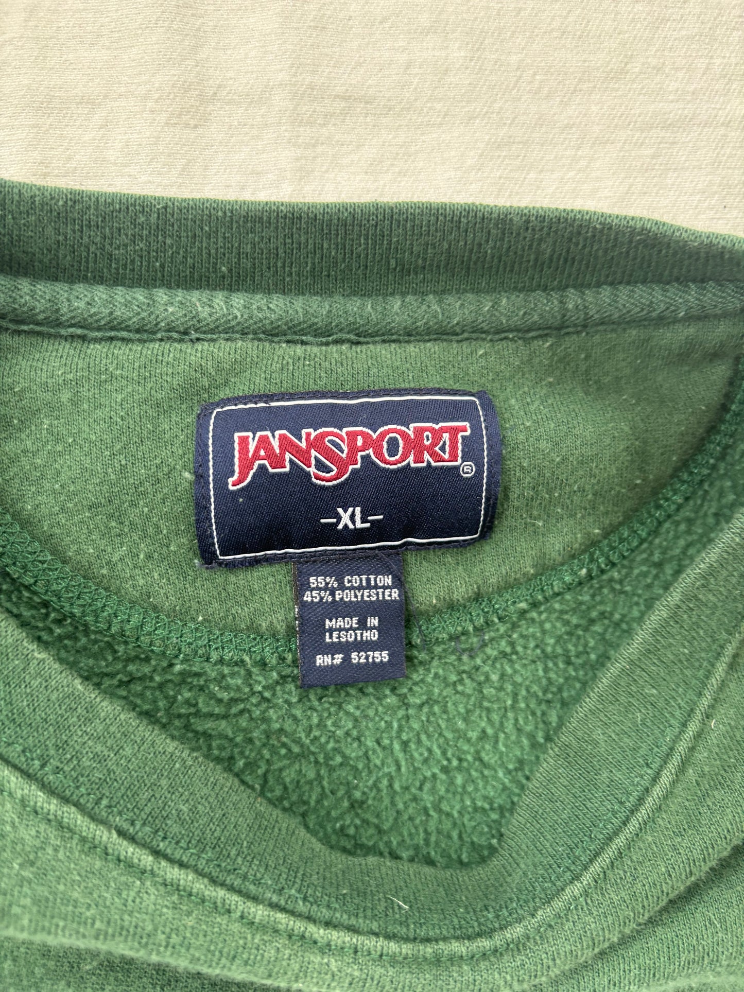 Vintage Notre Dame Green Crewneck XLarge