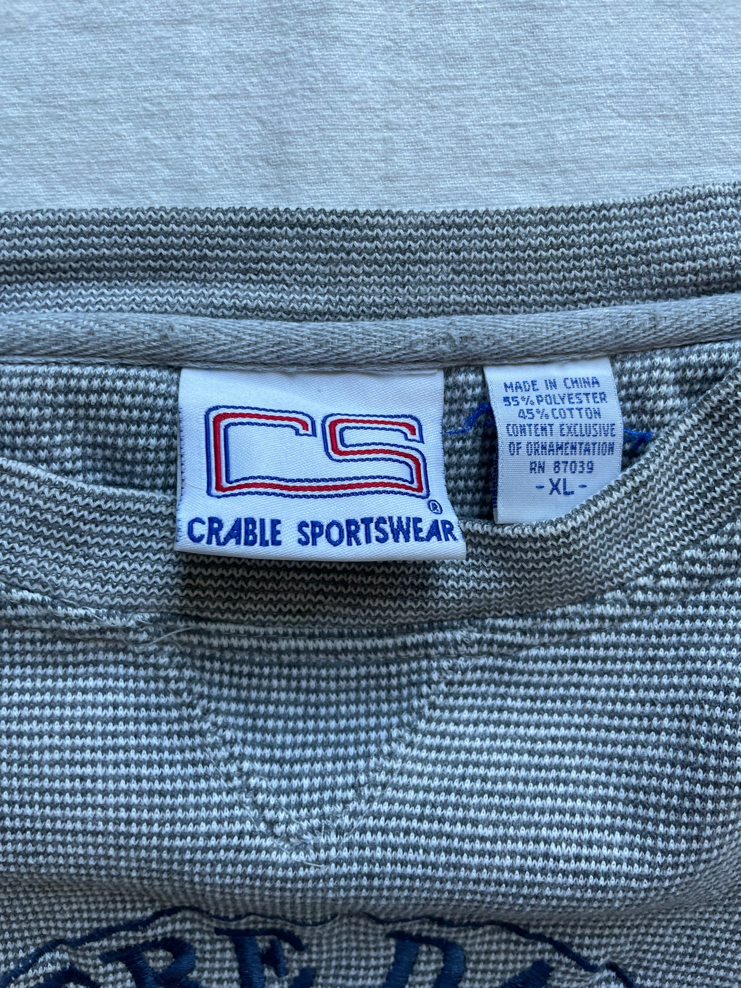 Vintage Notre Dame Crewneck XLarge