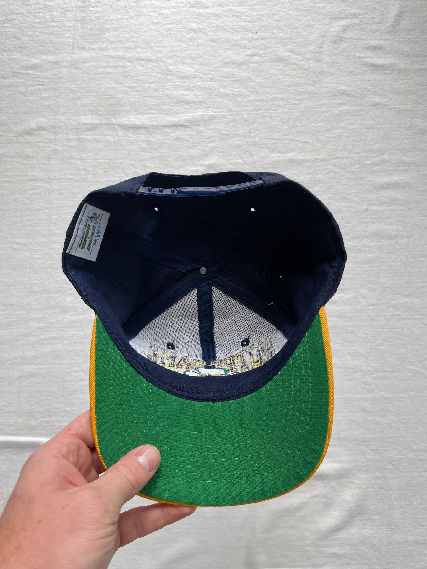 Vintage Notre Dame Clover Hat