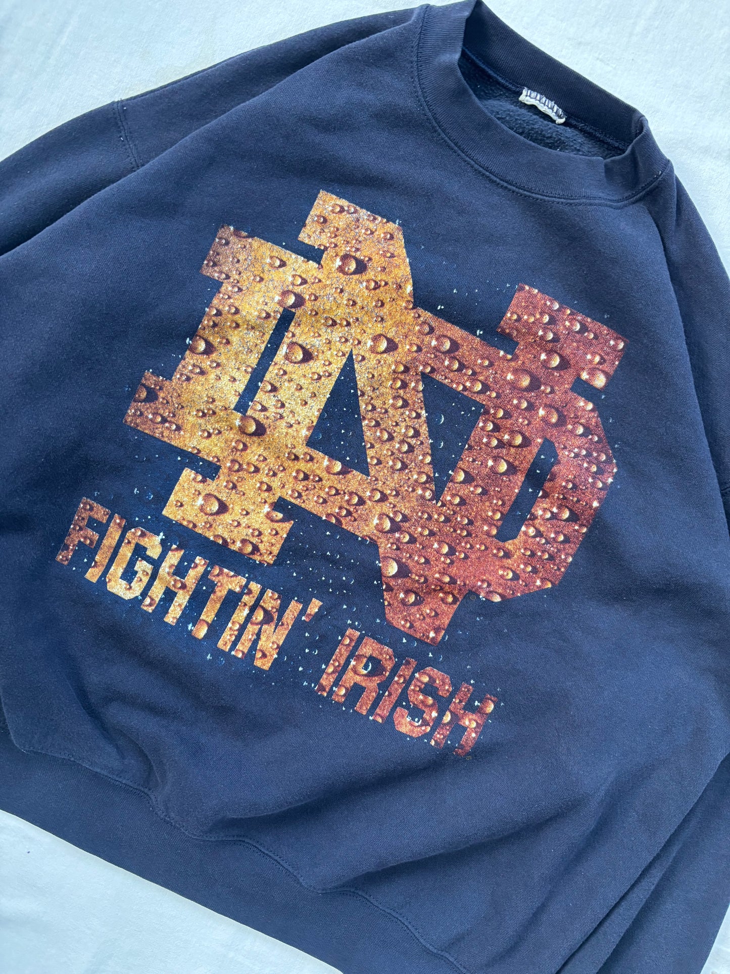 Vintage Notre Dame Crewneck Large