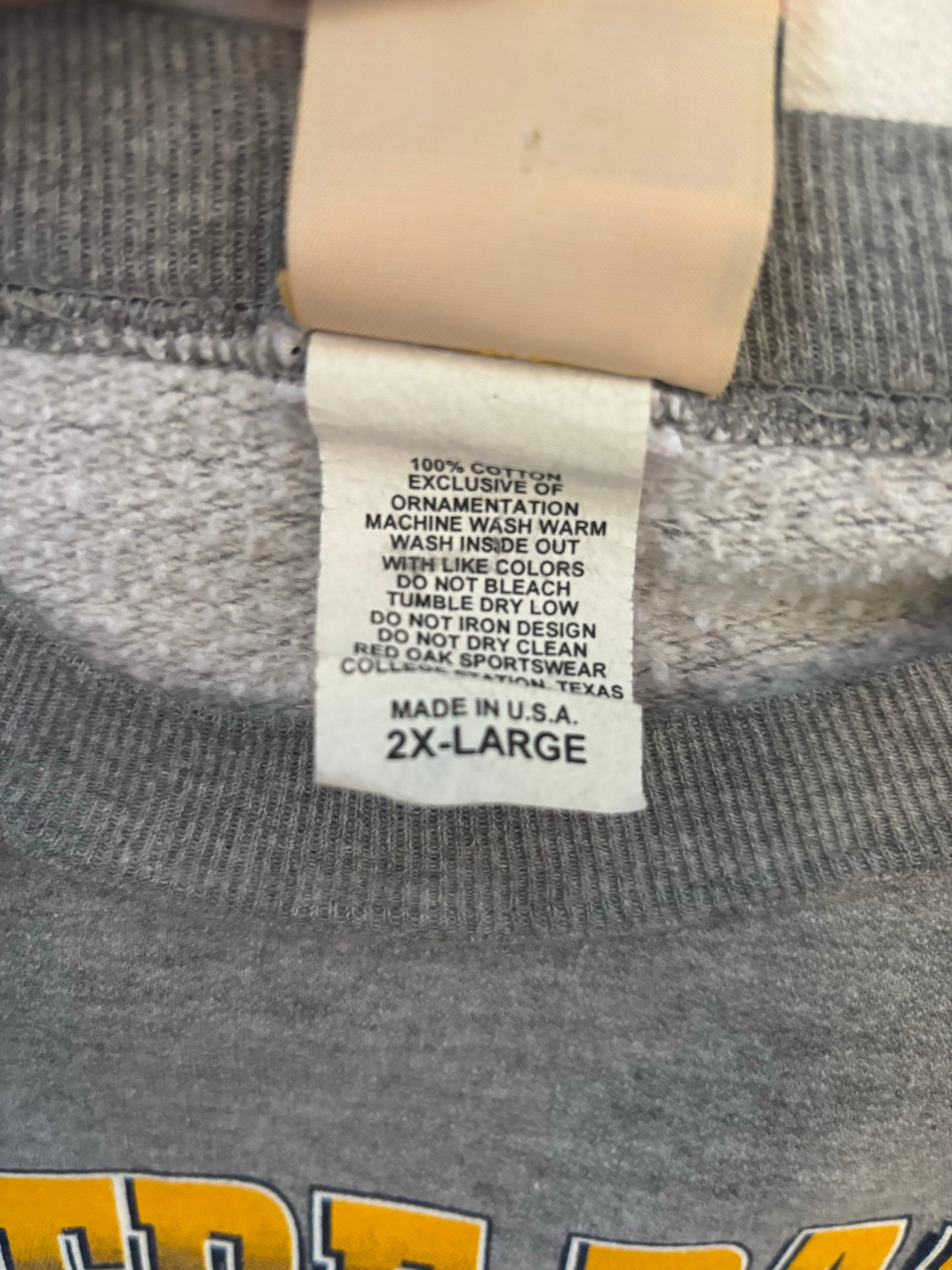 Vintage Notre Dame Crewneck 2XL