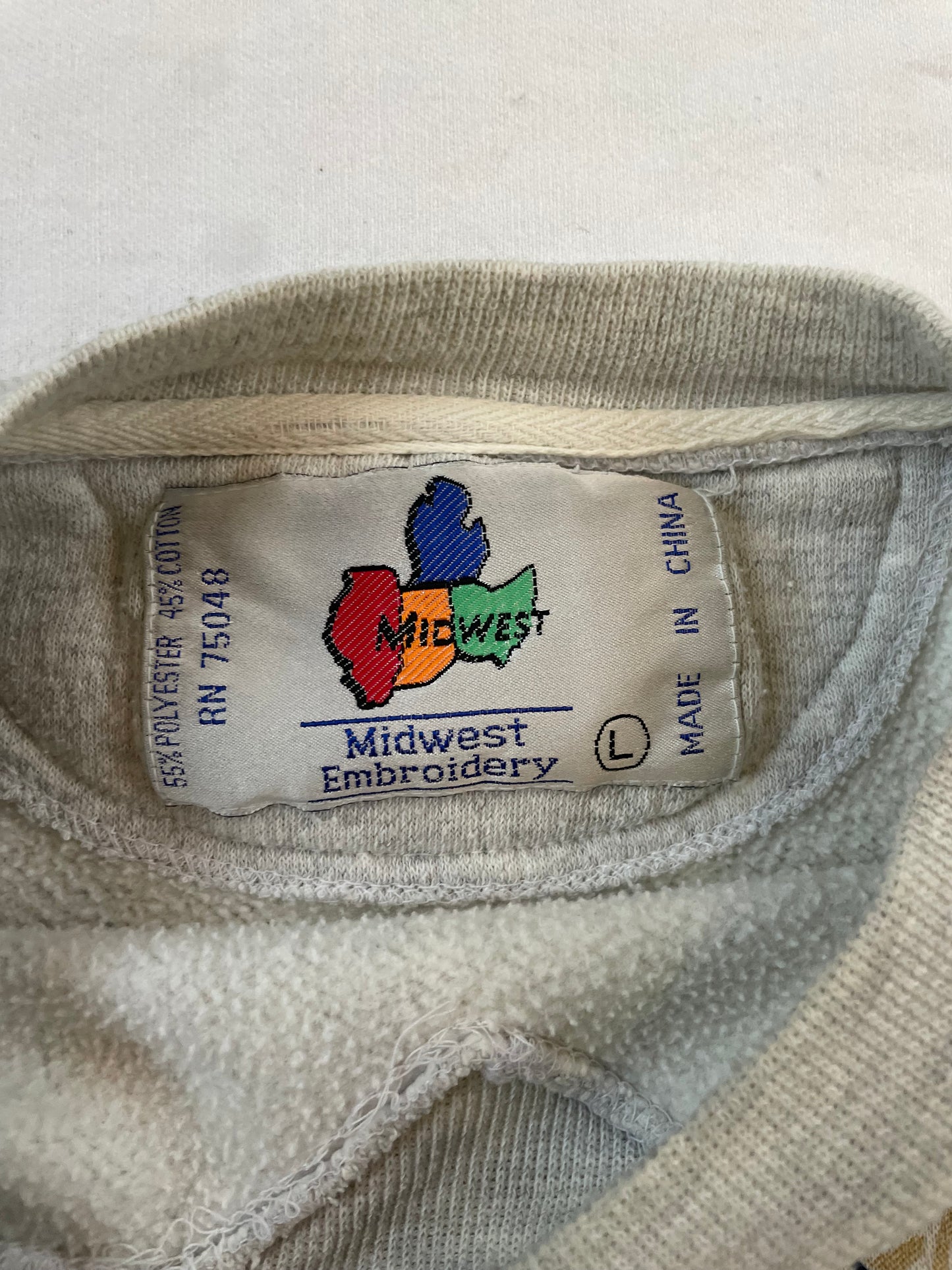 Vintage Notre Dame Crewneck Large