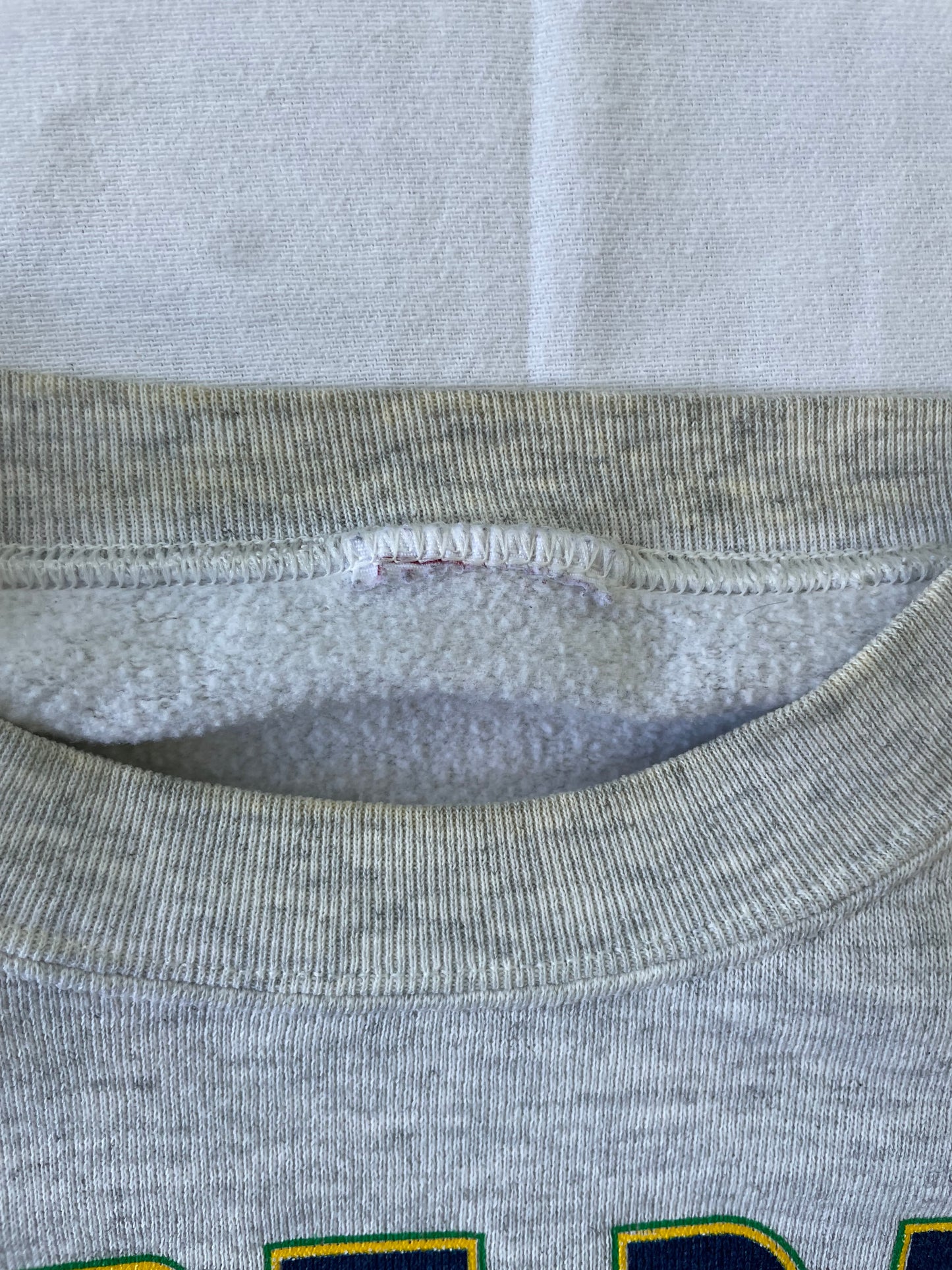 Vintage Notre Dame Flintstones Crewneck Small