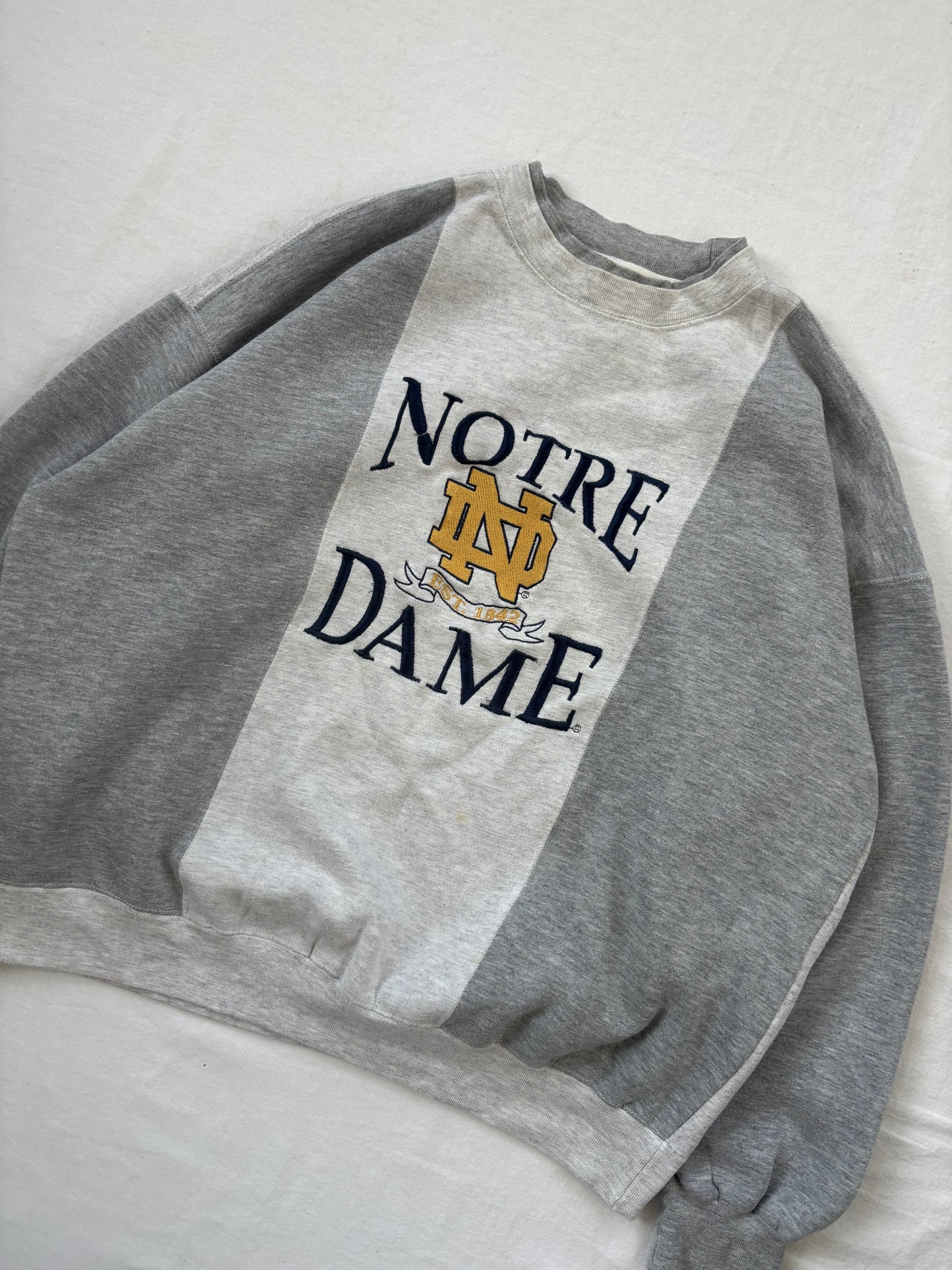Vintage Notre Dame Crewneck XLarge