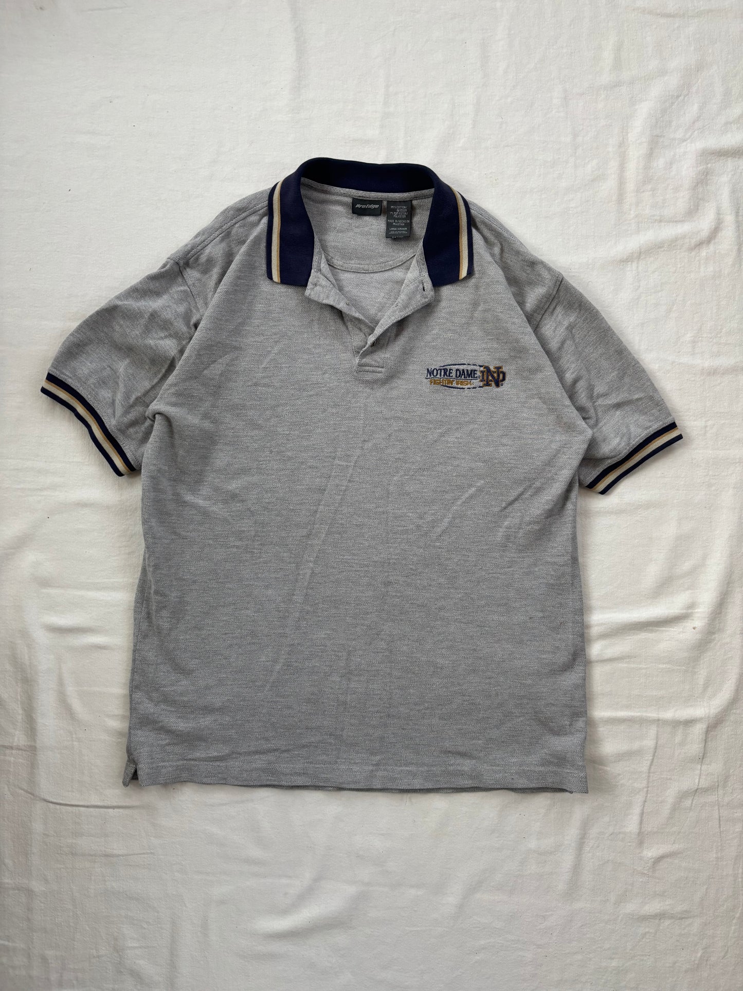 Vintage Notre Dame Polo Large