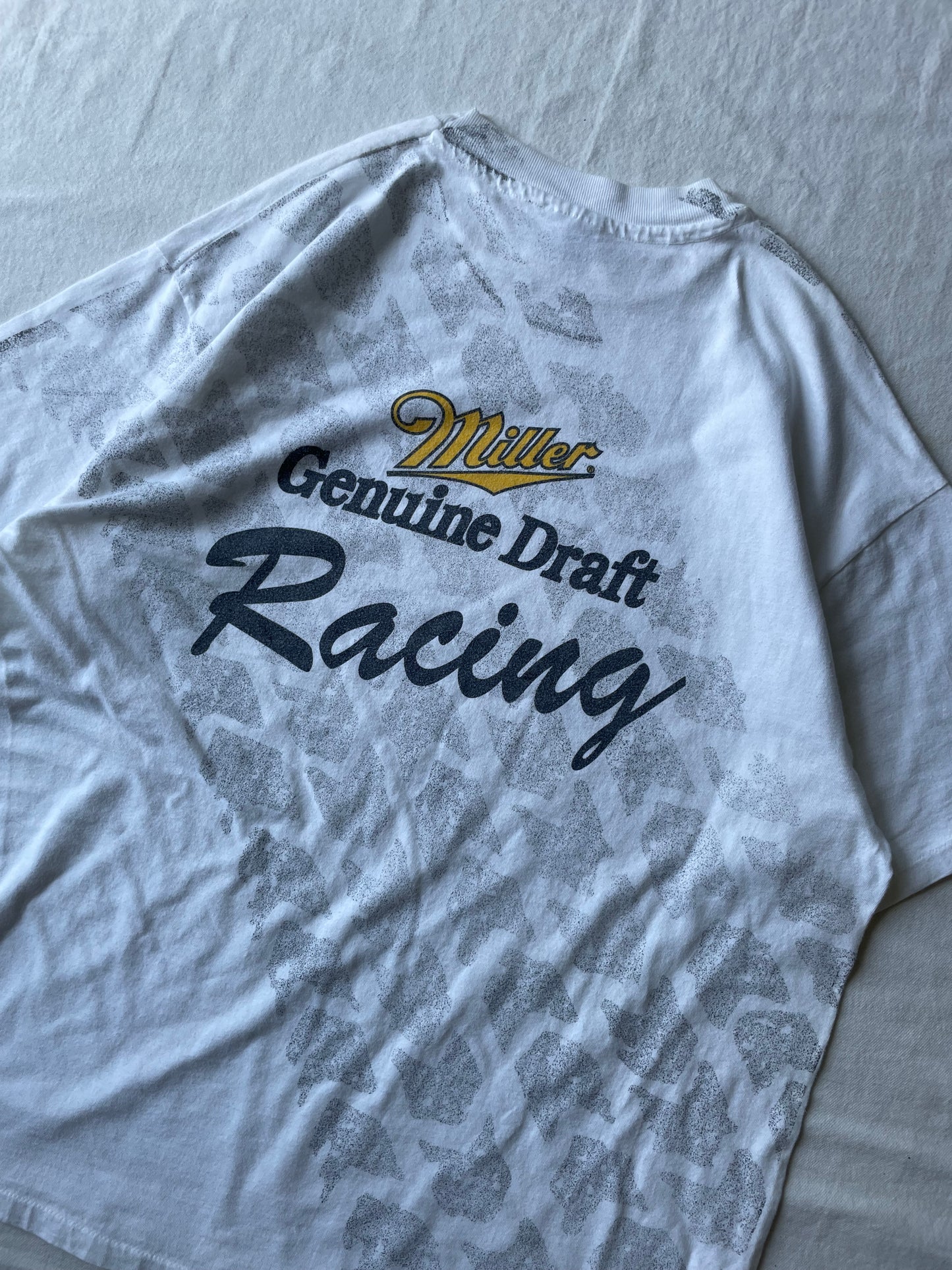 Vintage Miller Genuine Draft Racing Tee Large/XLarge