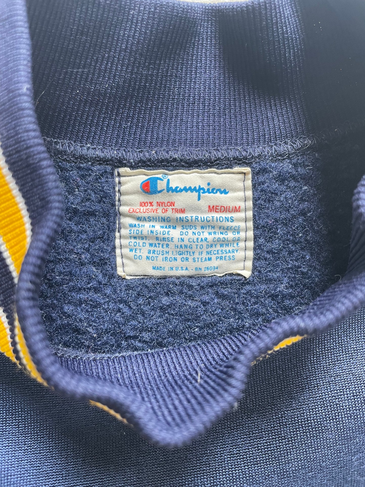 Vintage 80s Notre Dame Lou Holtz Style Champion Crewneck Small/Medium