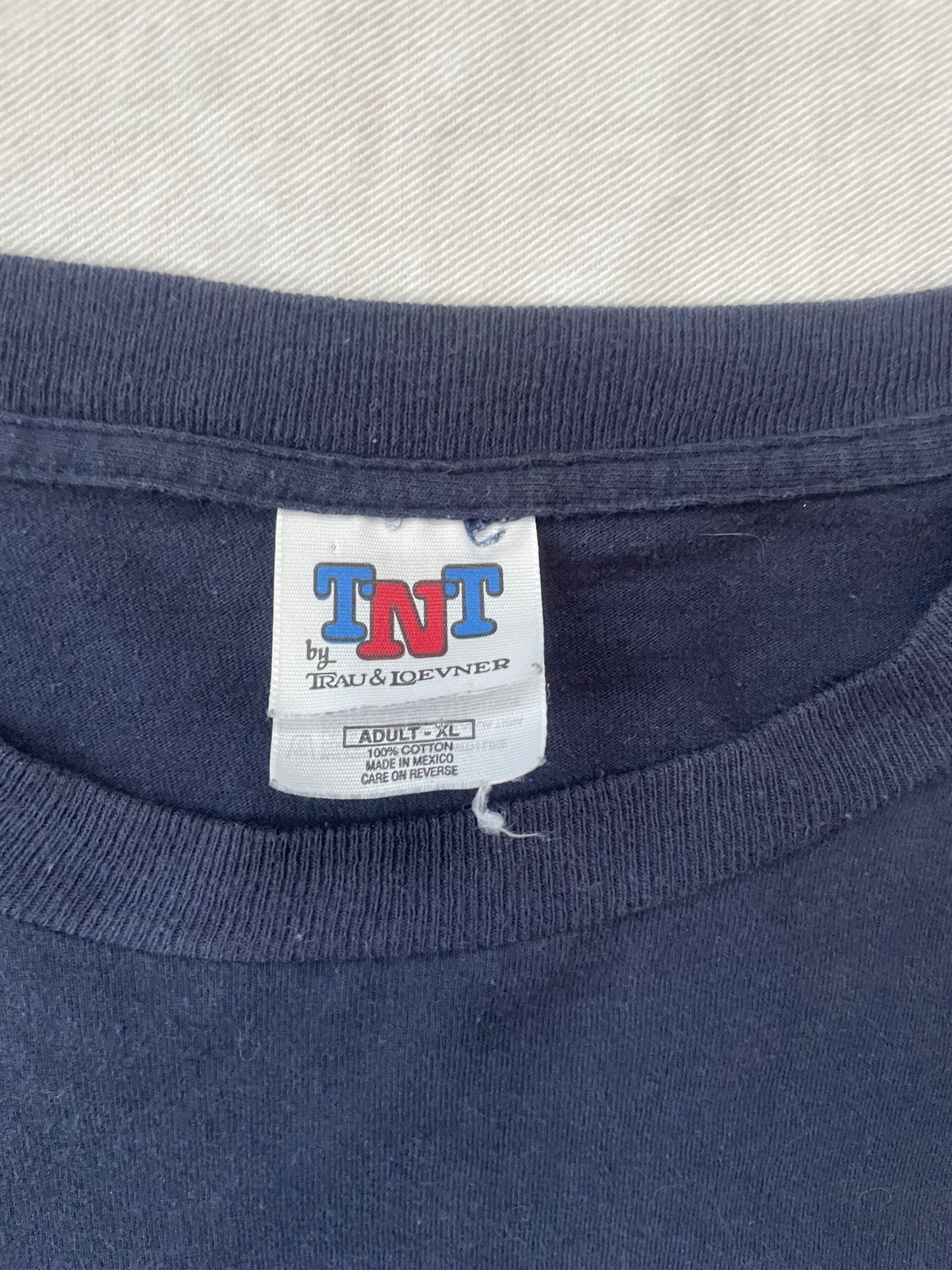 Vintage Notre Dame Taz Looney Tunes Tee XLarge