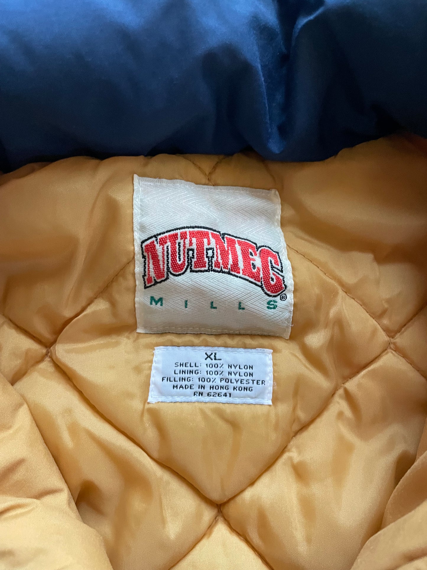 Vintage Notre Dame Puffer Jacket XLarge