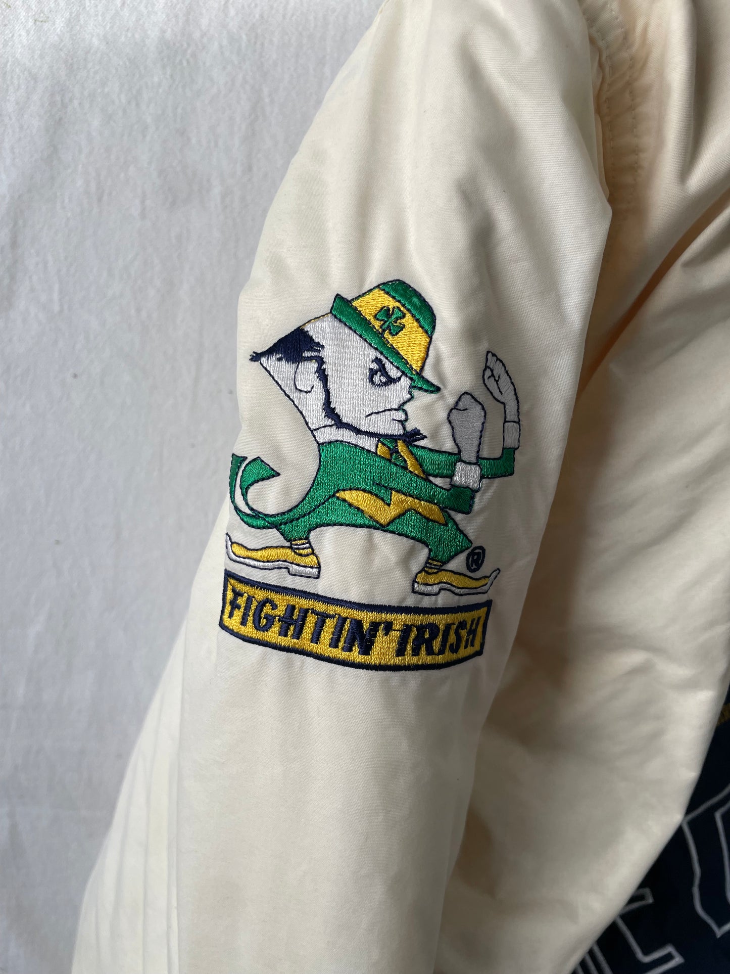 Vintage Notre Dame Puffer Jacket XLarge