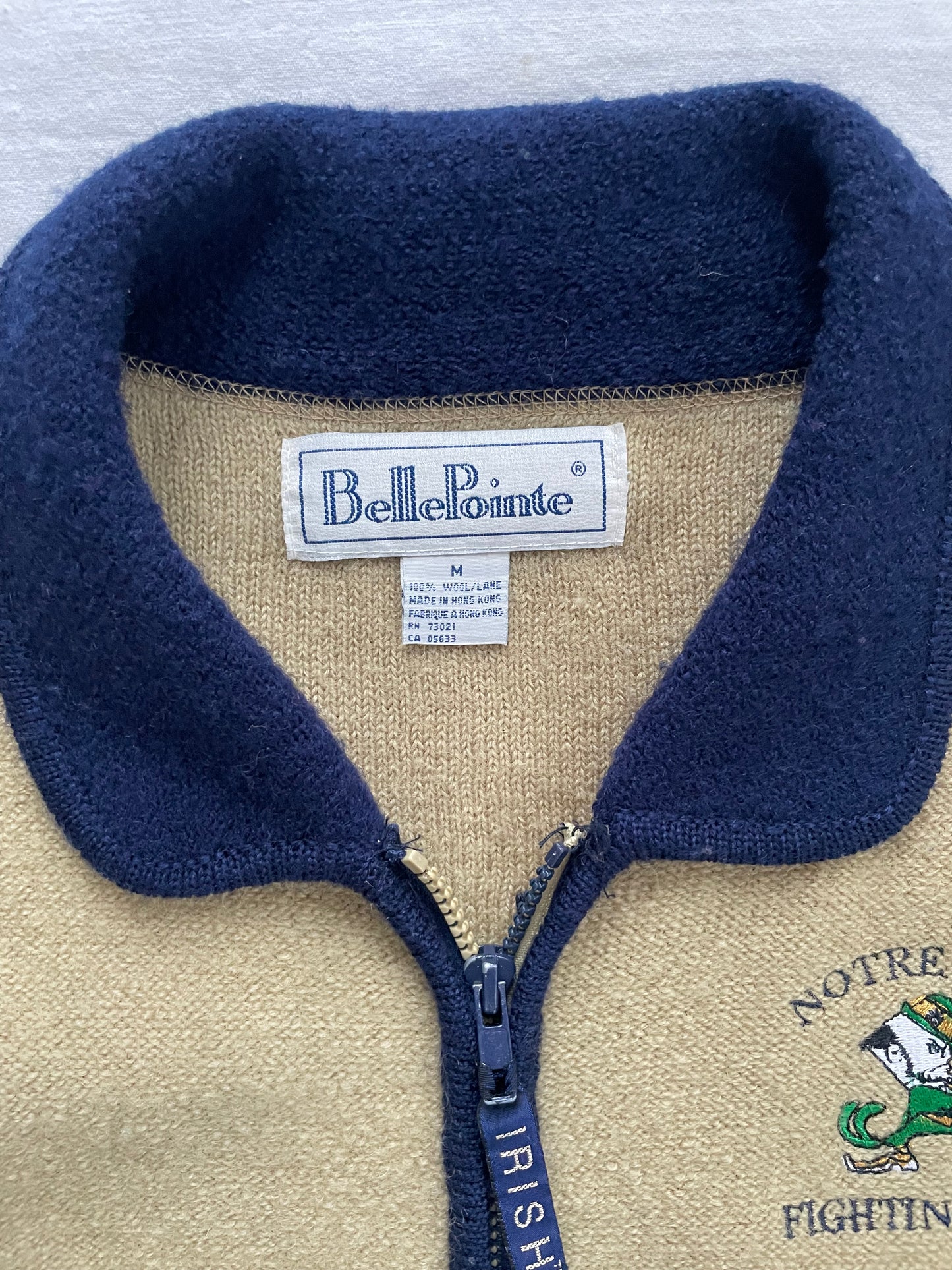 Vintage Notre Dame Fighting Irish Women’s Jacket Medium