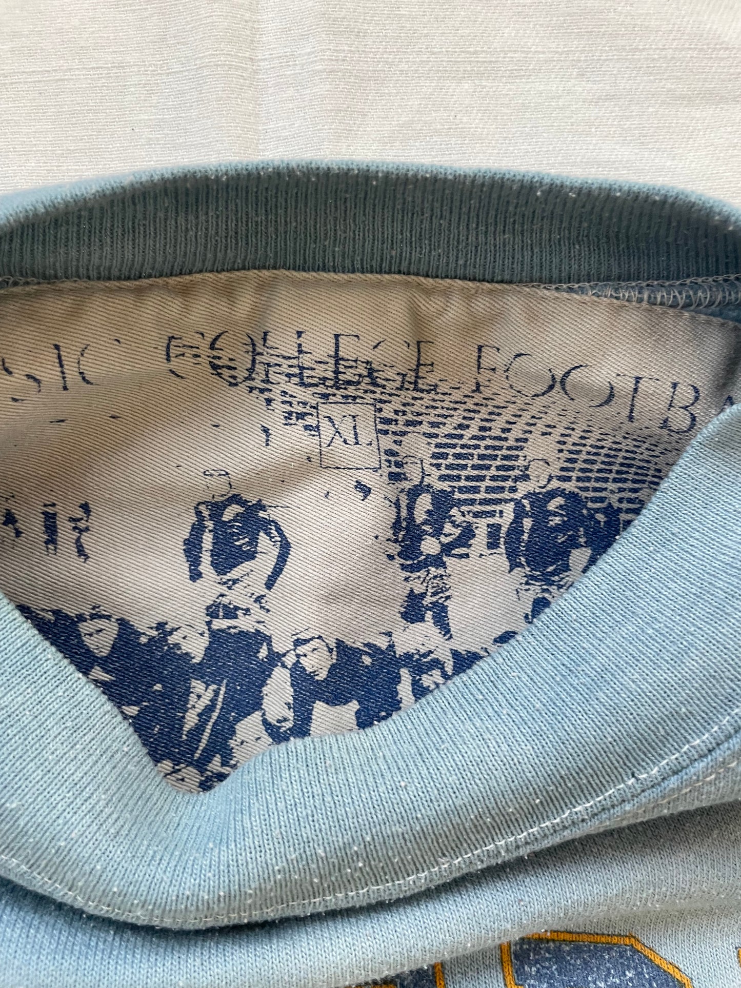 Vintage Notre Dame National Champs Acid Washed Crewneck XLarge