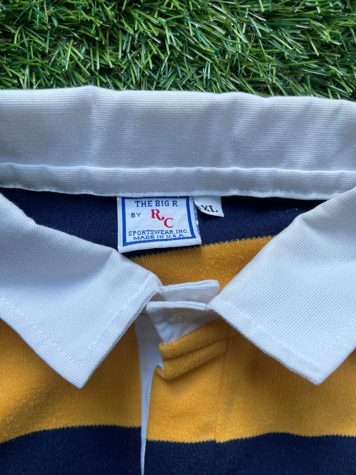 Vintage Notre Dame Rugby Polo Large
