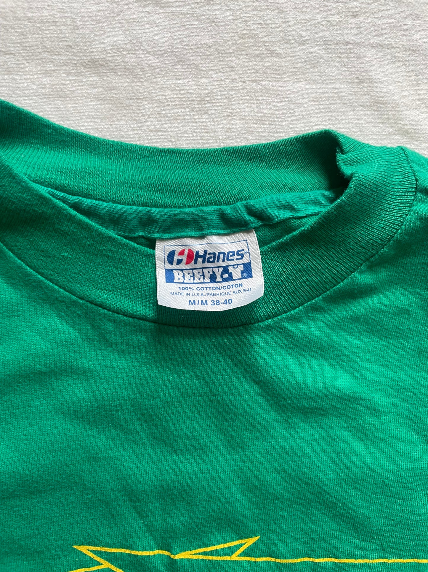 Vintage 1991 Notre Dame vs Hawaii Football Tee Small/Medium