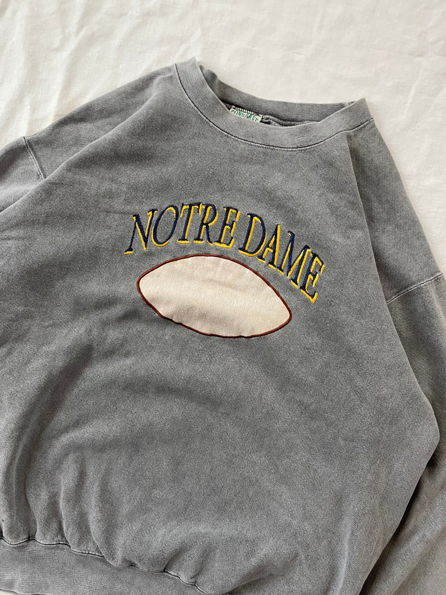 Vintage Notre Dame Crewneck Large