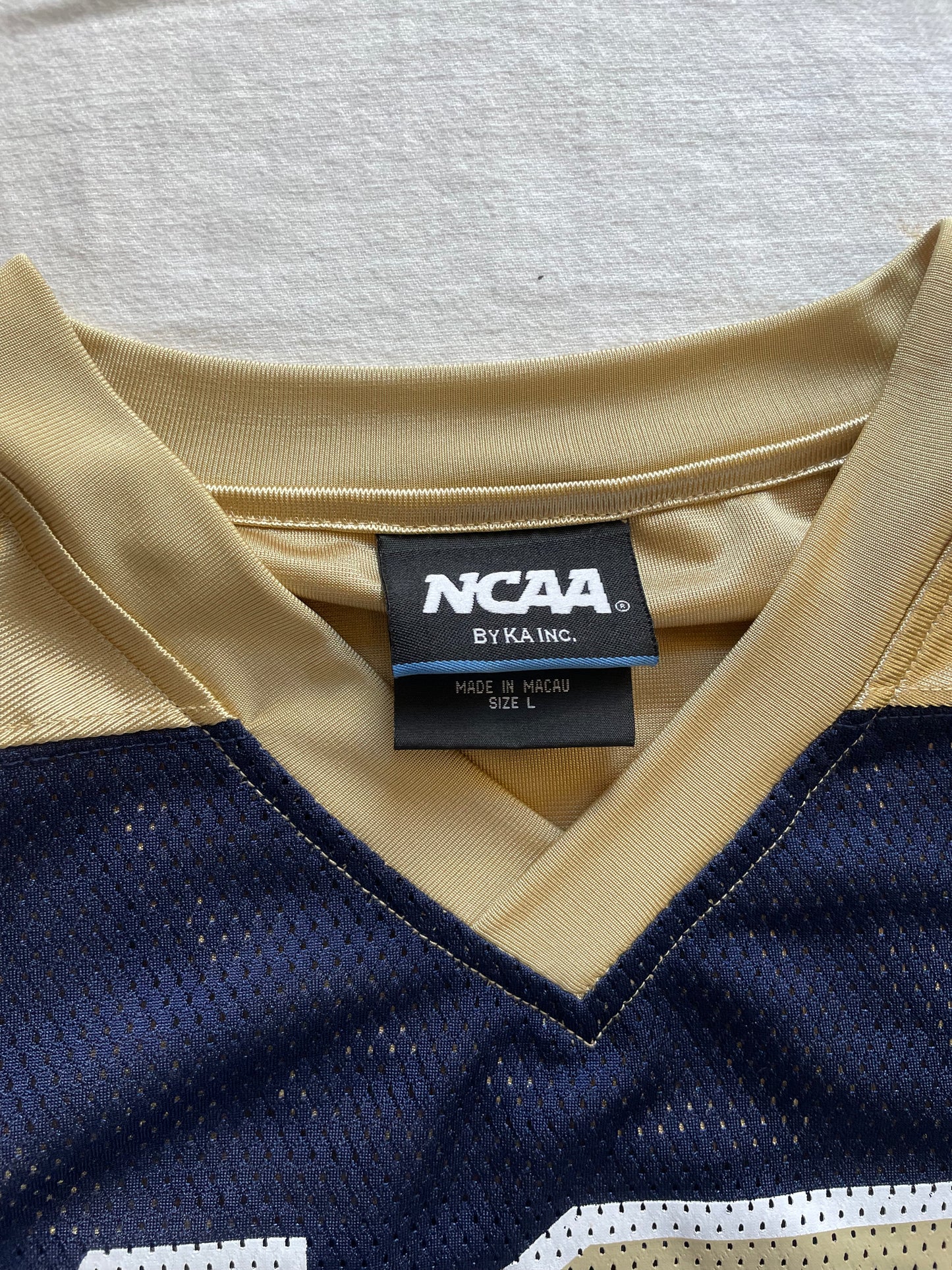 Vintage Notre Dame Fighting Irish Football Jersey Large