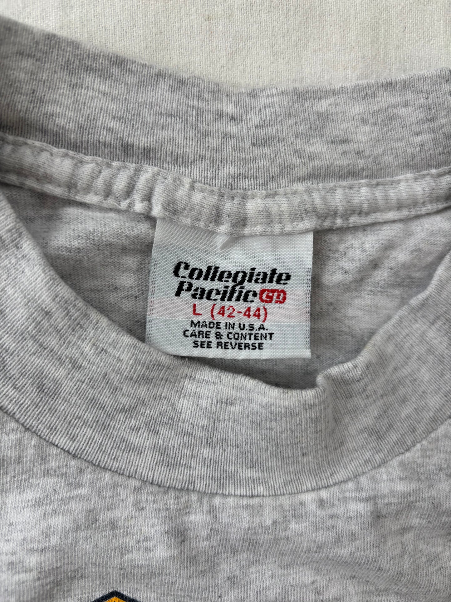 Vintage Notre Dame Taz Football Tee Large