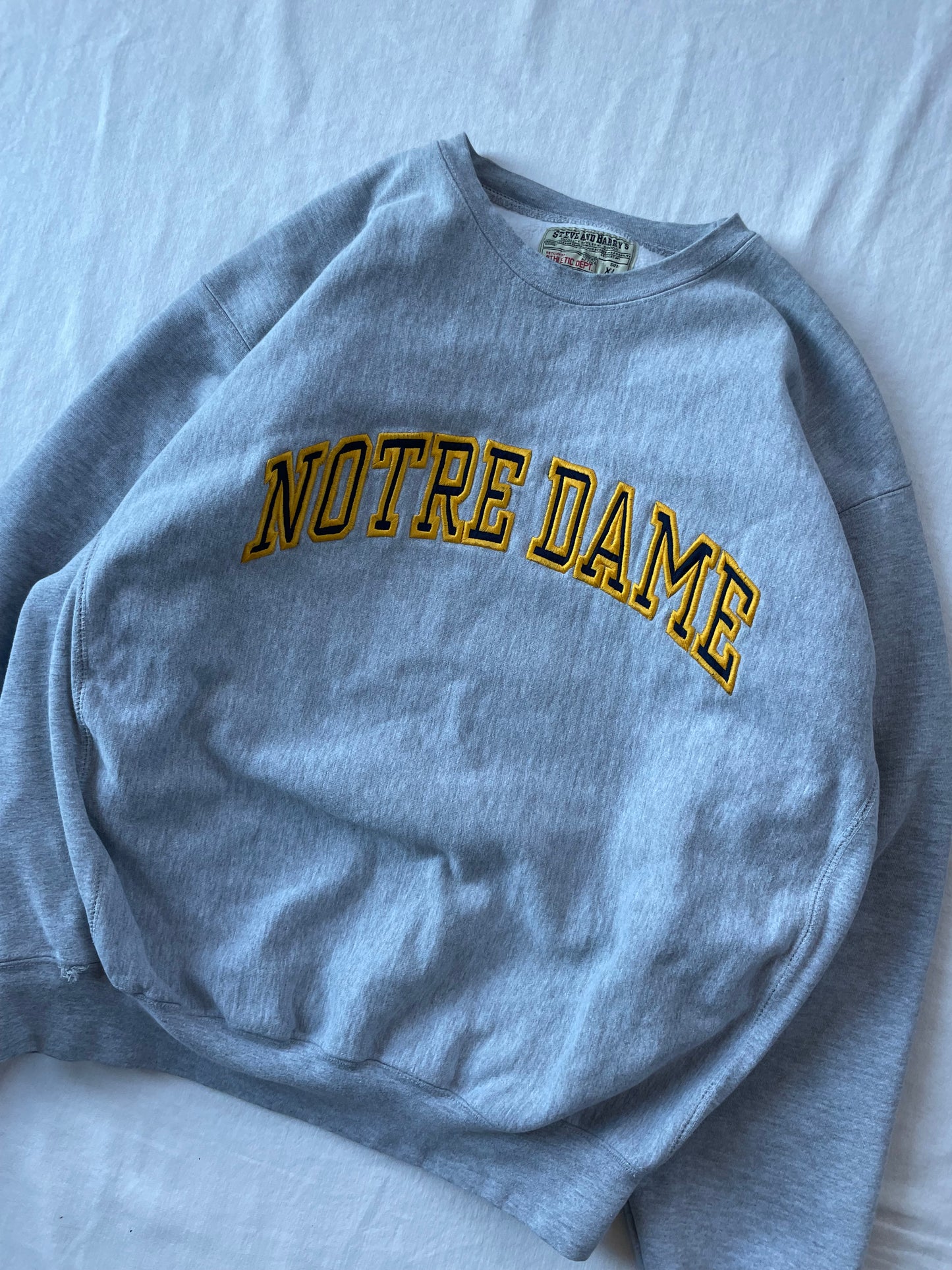 Vintage Notre Dame Crewneck XLarge