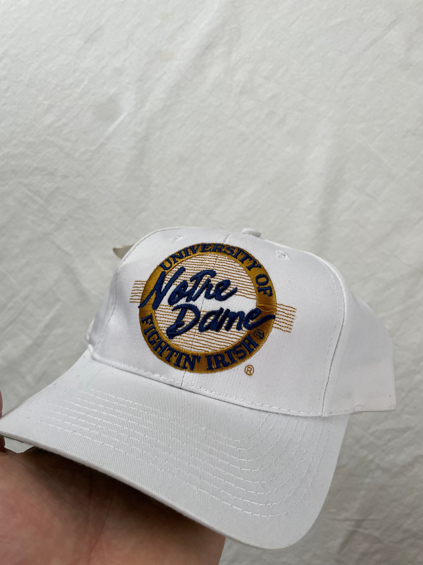Vintage Notre Dame SnapBack Hat lol