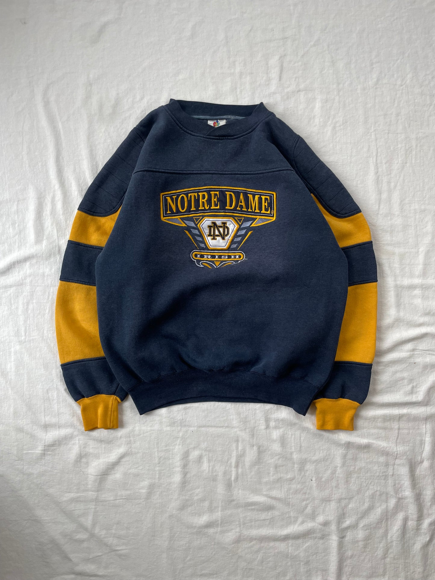 Vintage Notre Dame Crewneck Large