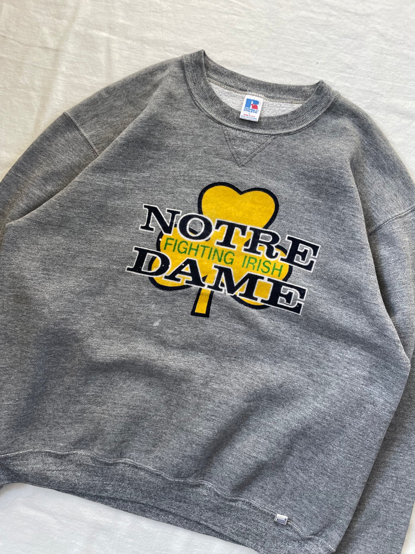 Vintage Notre Dame Notre Dame Crewneck Medium/ Large