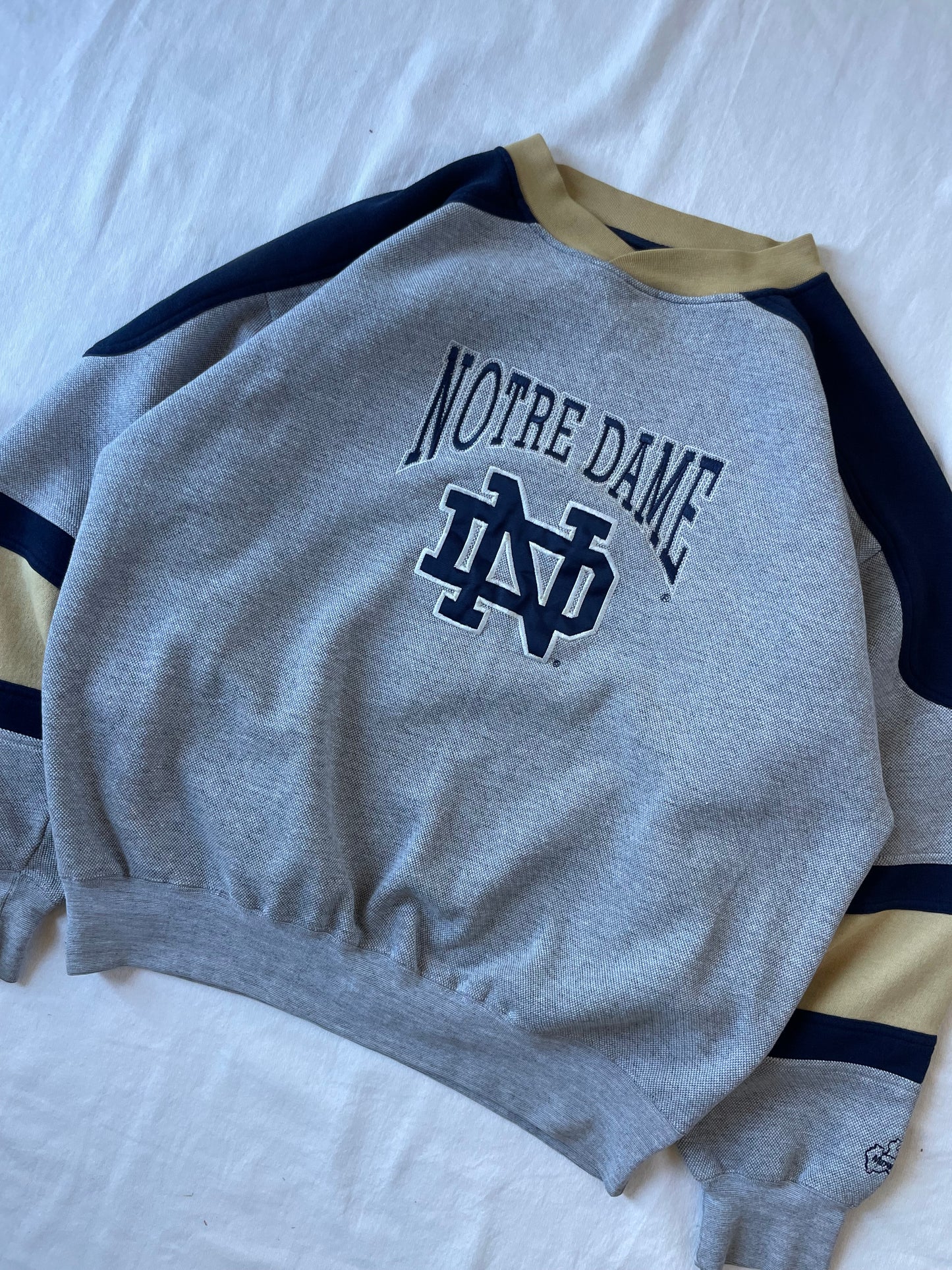 Vintage Notre Dame Crewneck XLarge