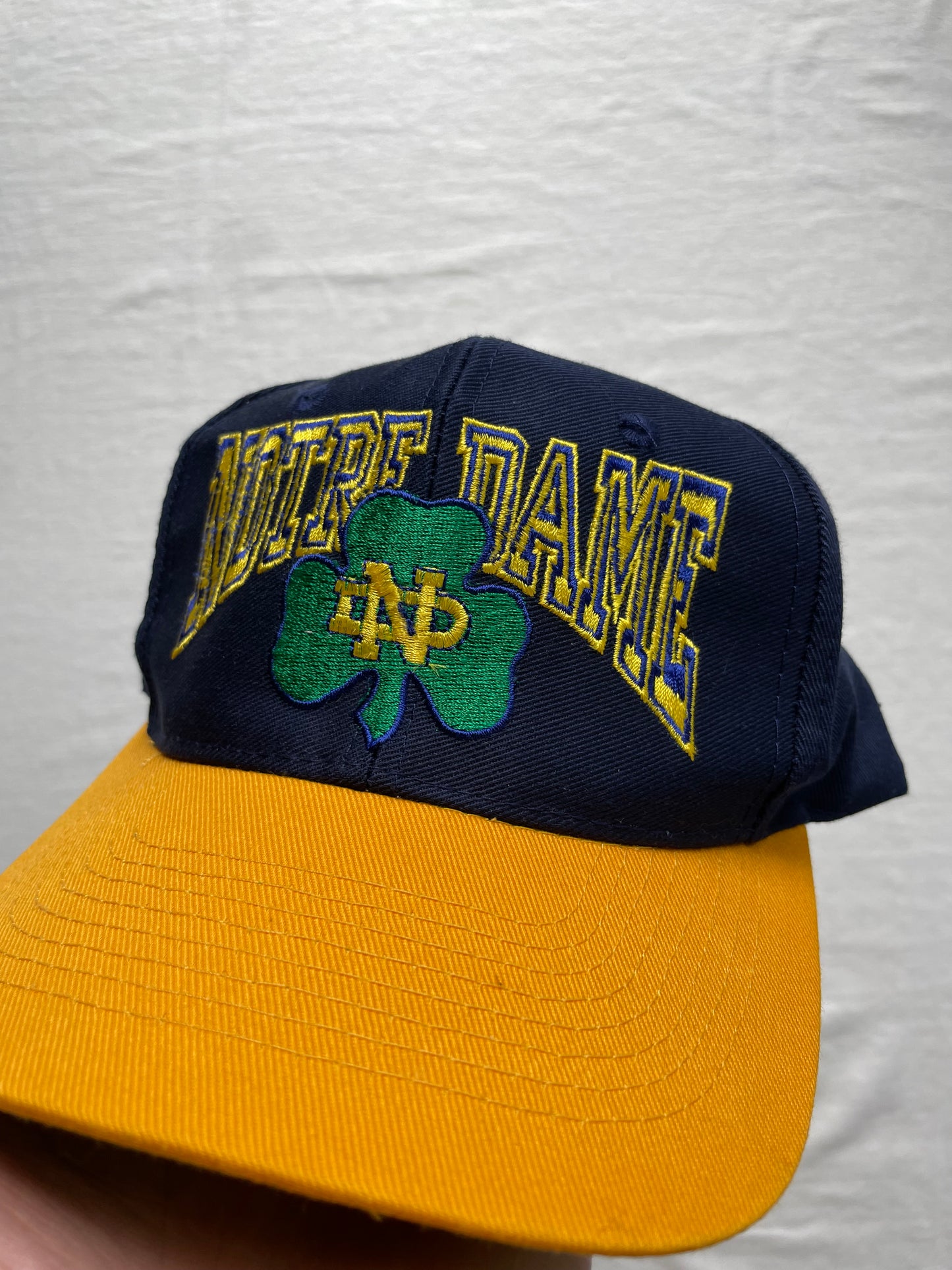 Vintage Notre Dame Clover Hat